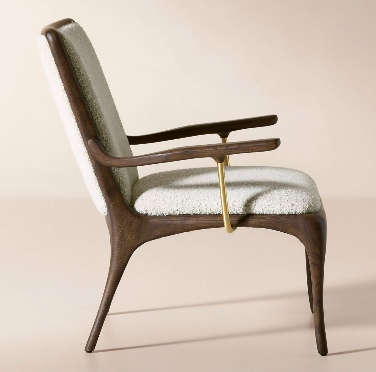 THE ONE × Colby — Faux Mohair Accent Chair