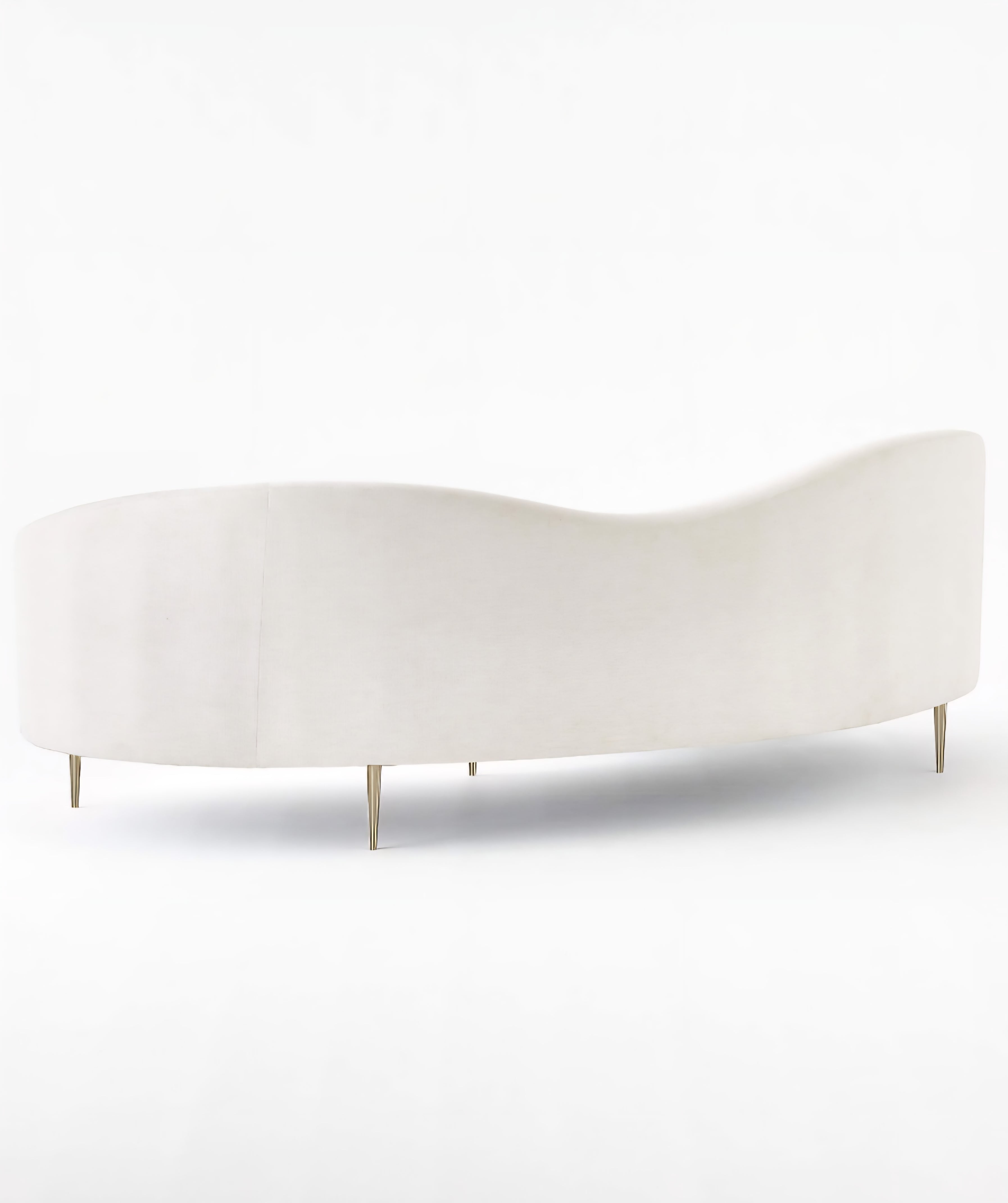 THE ONE × Curvo — White Performance Fabric Sofa by goop