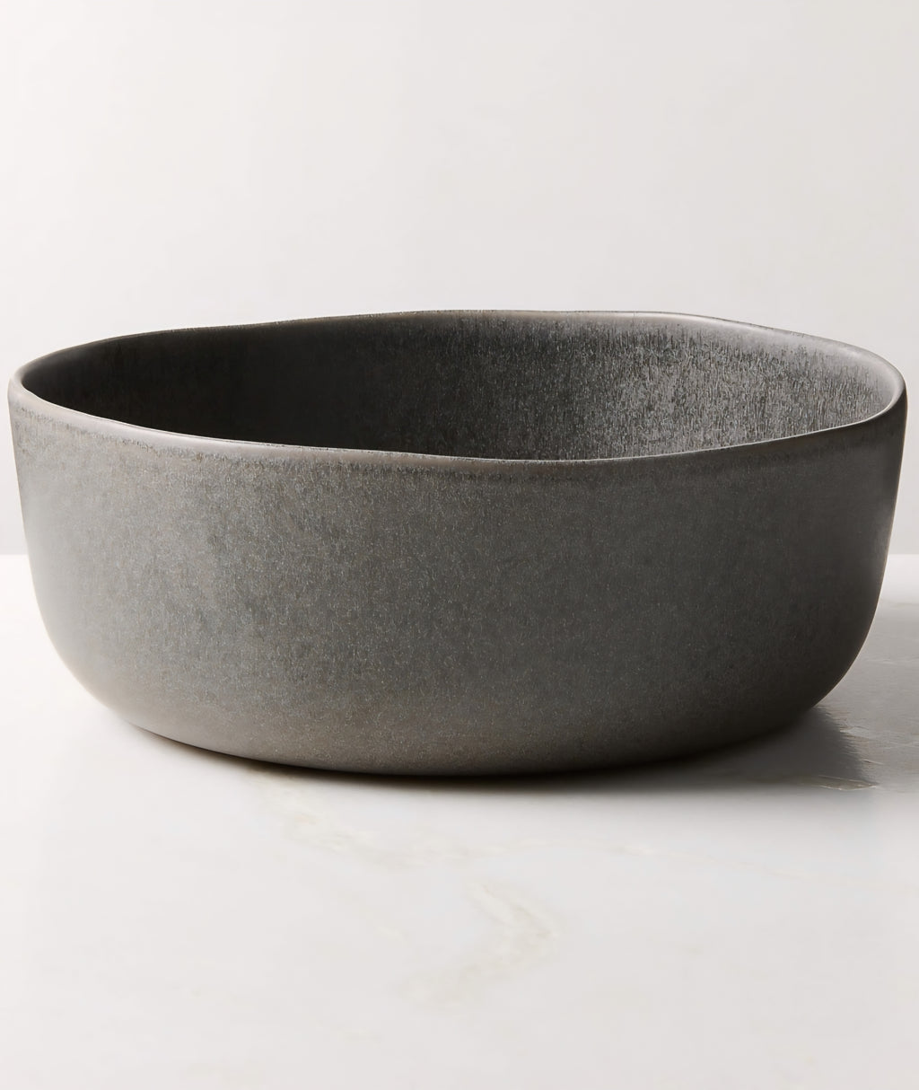 THE ONE × Drift — Grey Serving Bowl with Reactive Glaze