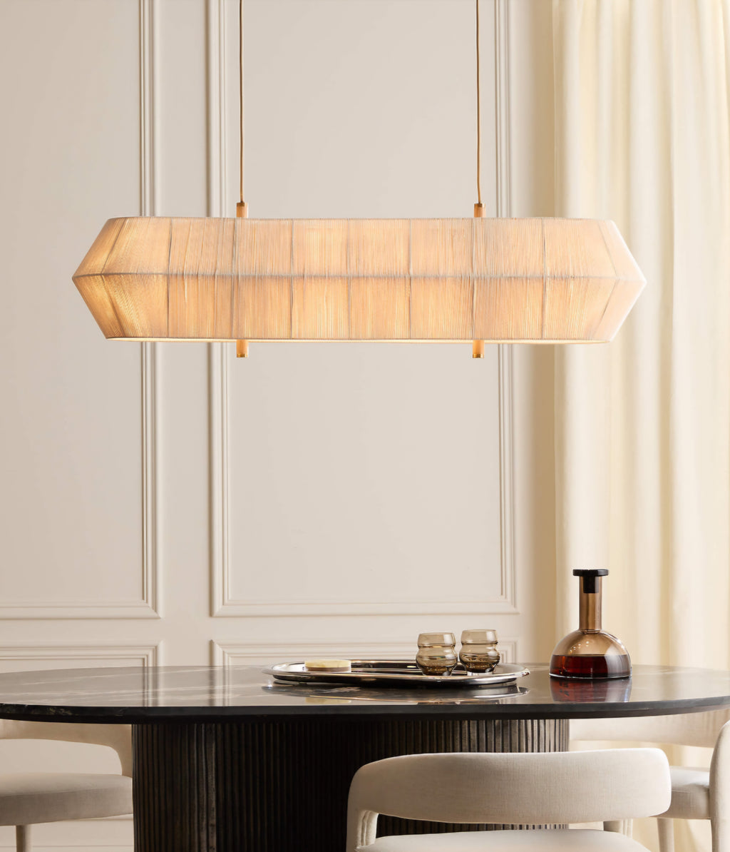 THE ONE × Totora — Natural Oak Linear Pendant Light