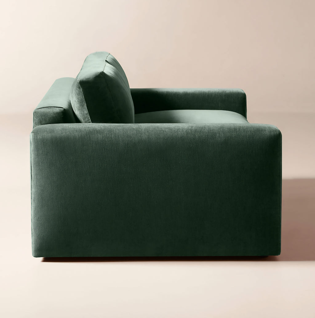 THE ONE × Berkeley — Performance Velvet 92" Sofa
