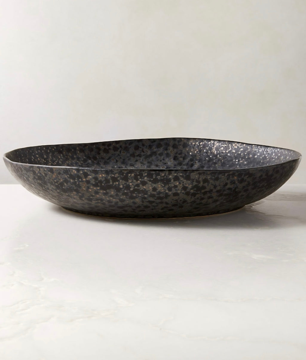 THE ONE × Hyacinth — Serving Bowl with Reactive Glaze