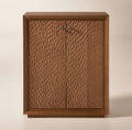 THE ONE × Hawk — Carved White Oak Entryway Cabinet