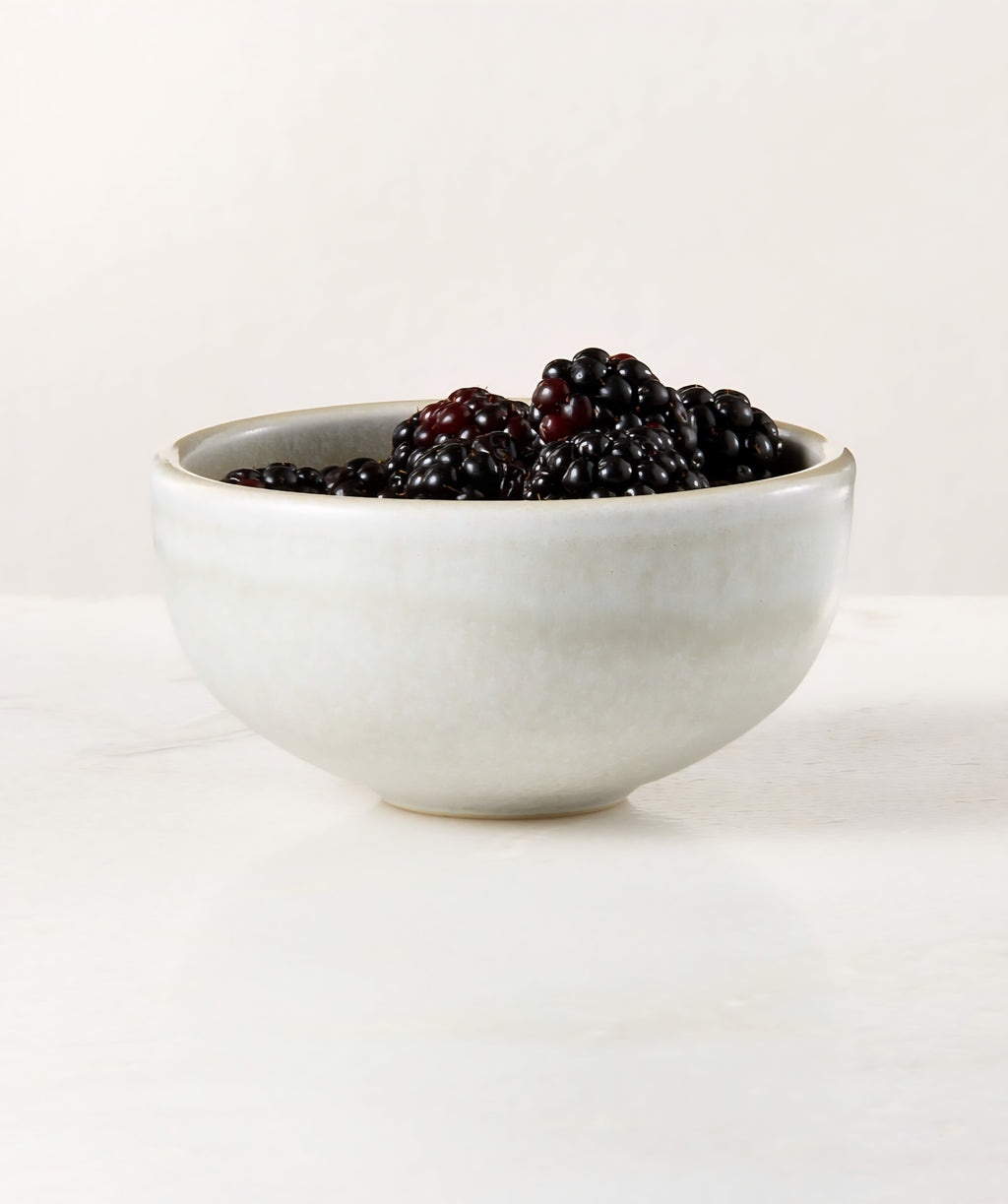 THE ONE × Drift — Ivory / Black Mini Bowl with Glossy Reactive Glaze