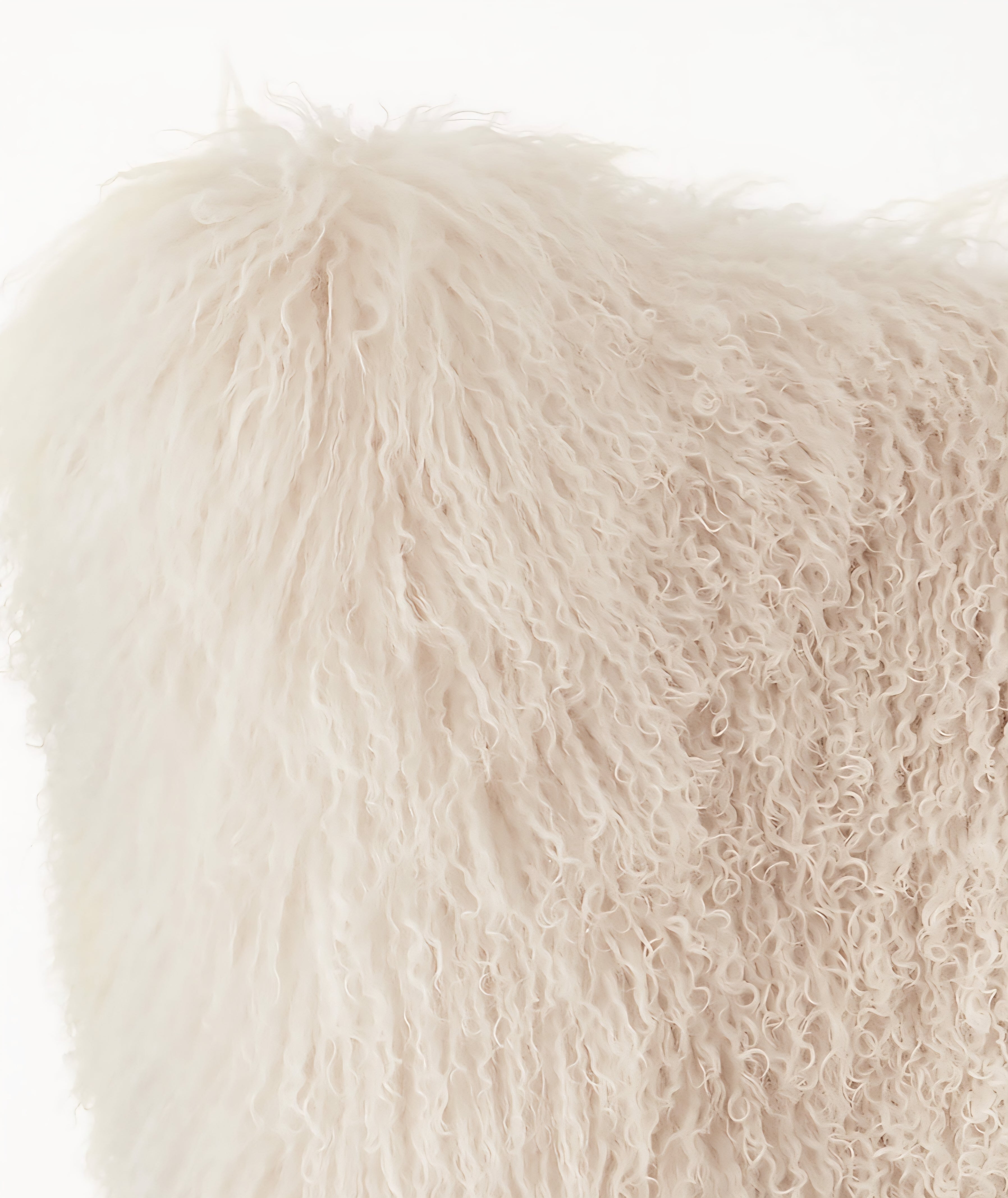 THE ONE × Mongolian Sheepskin Accent Chair