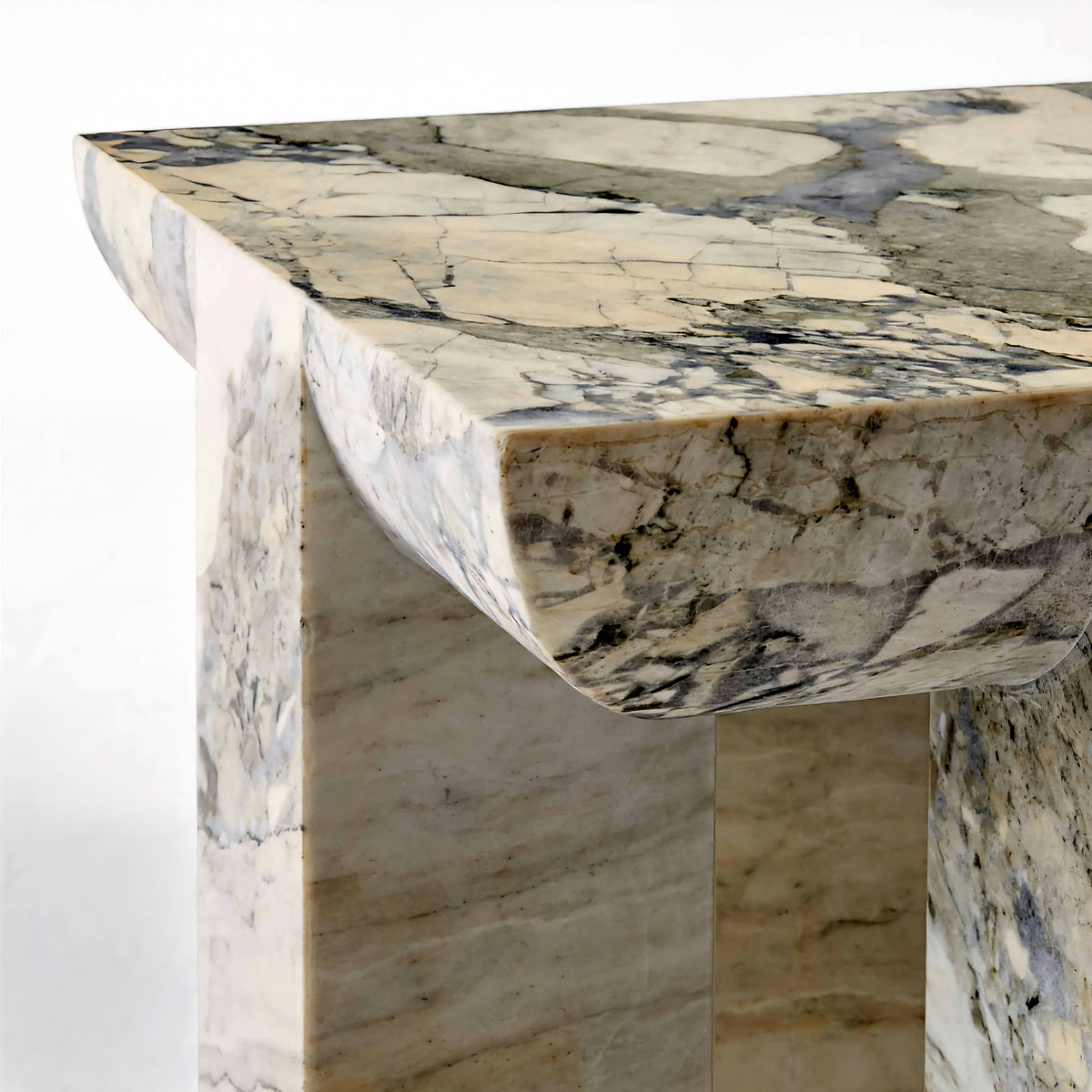 THE ONE × Marlo — Marble Side Table