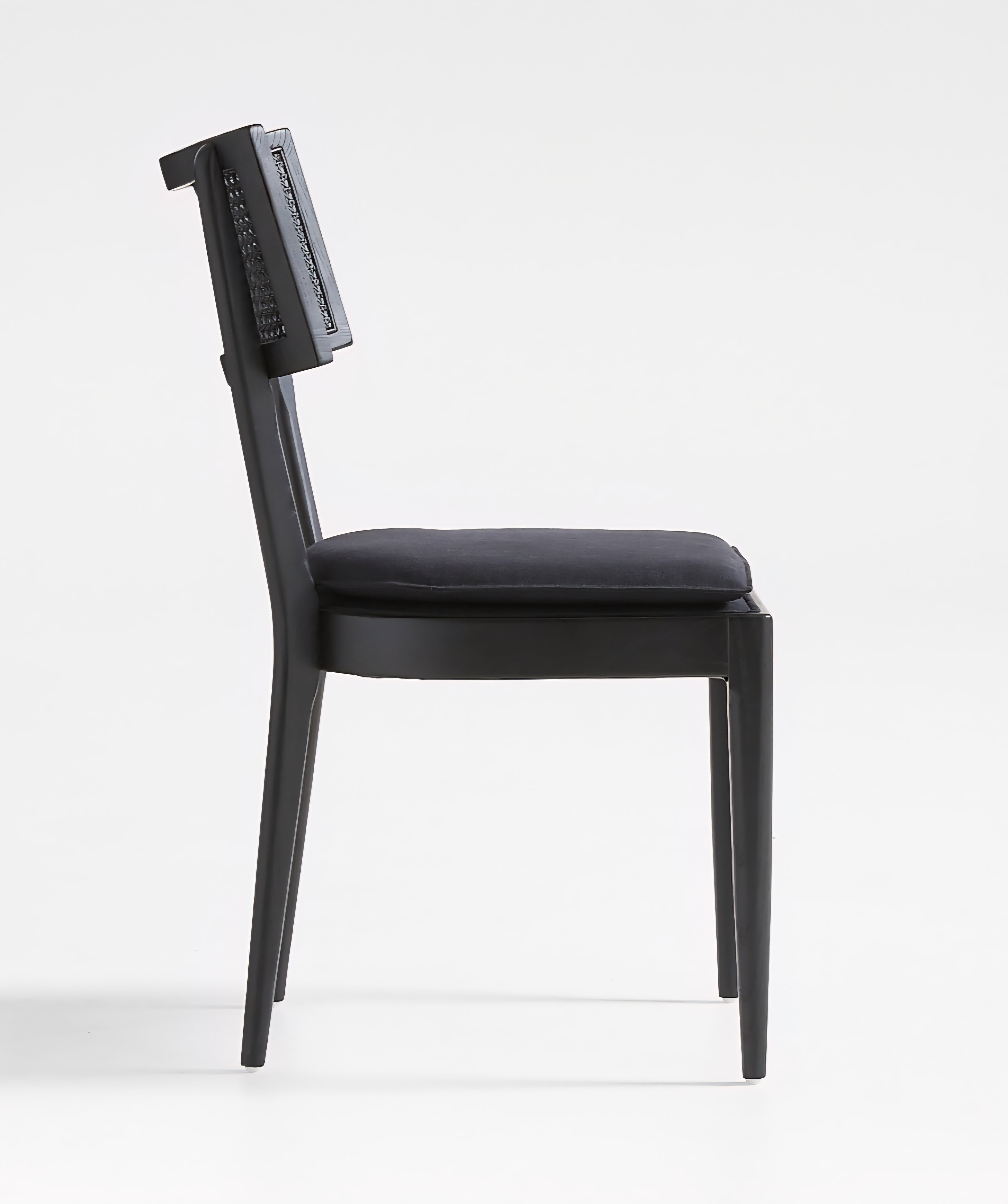 THE ONE × Libby — Light Brown Wood + Natural Cane Dining Chair