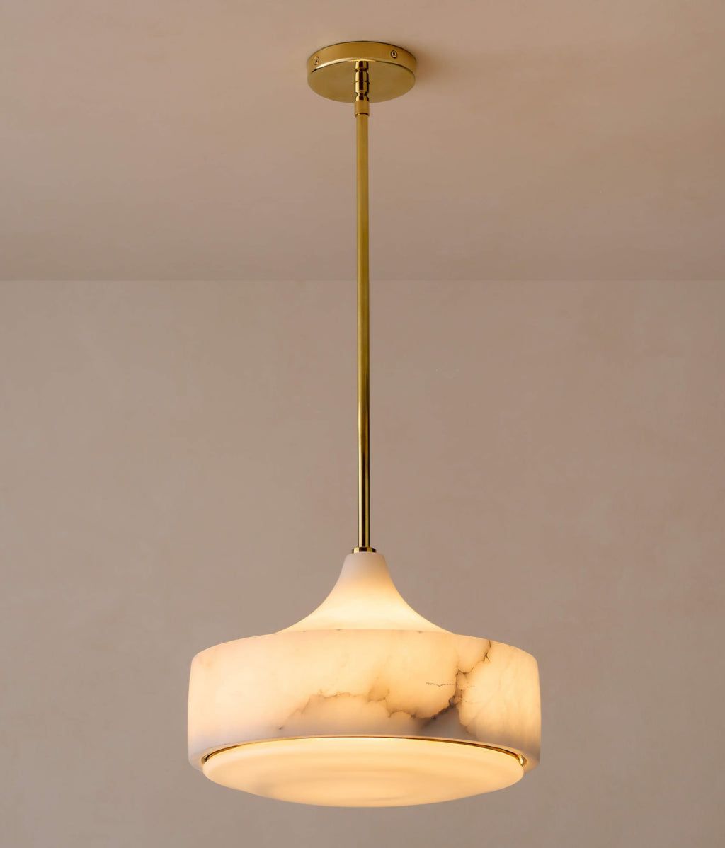 THE ONE × Groove — Alabaster Pendant Light