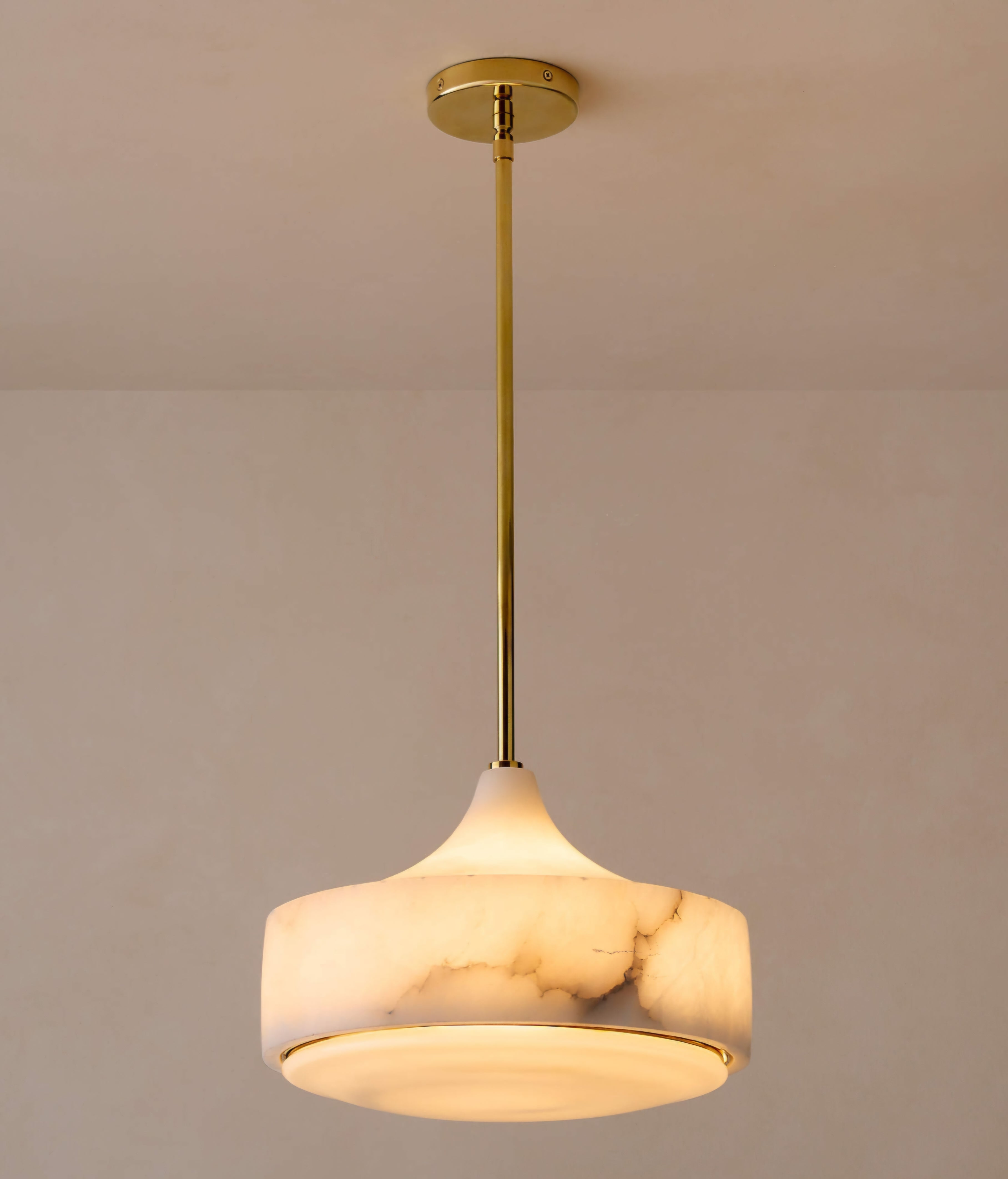 THE ONE × Groove — Alabaster Pendant Light