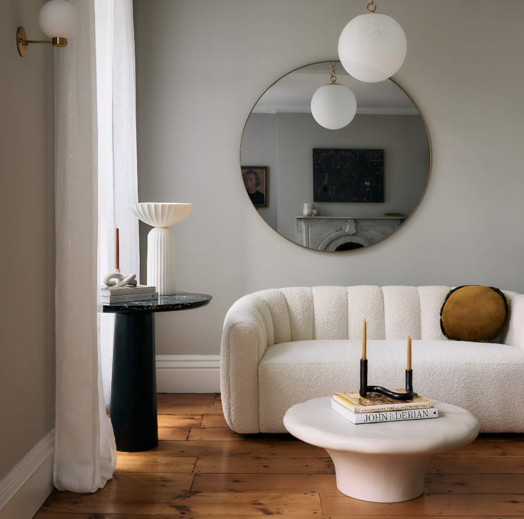 THE ONE × Pompeo — Cast Resin Coffee Table