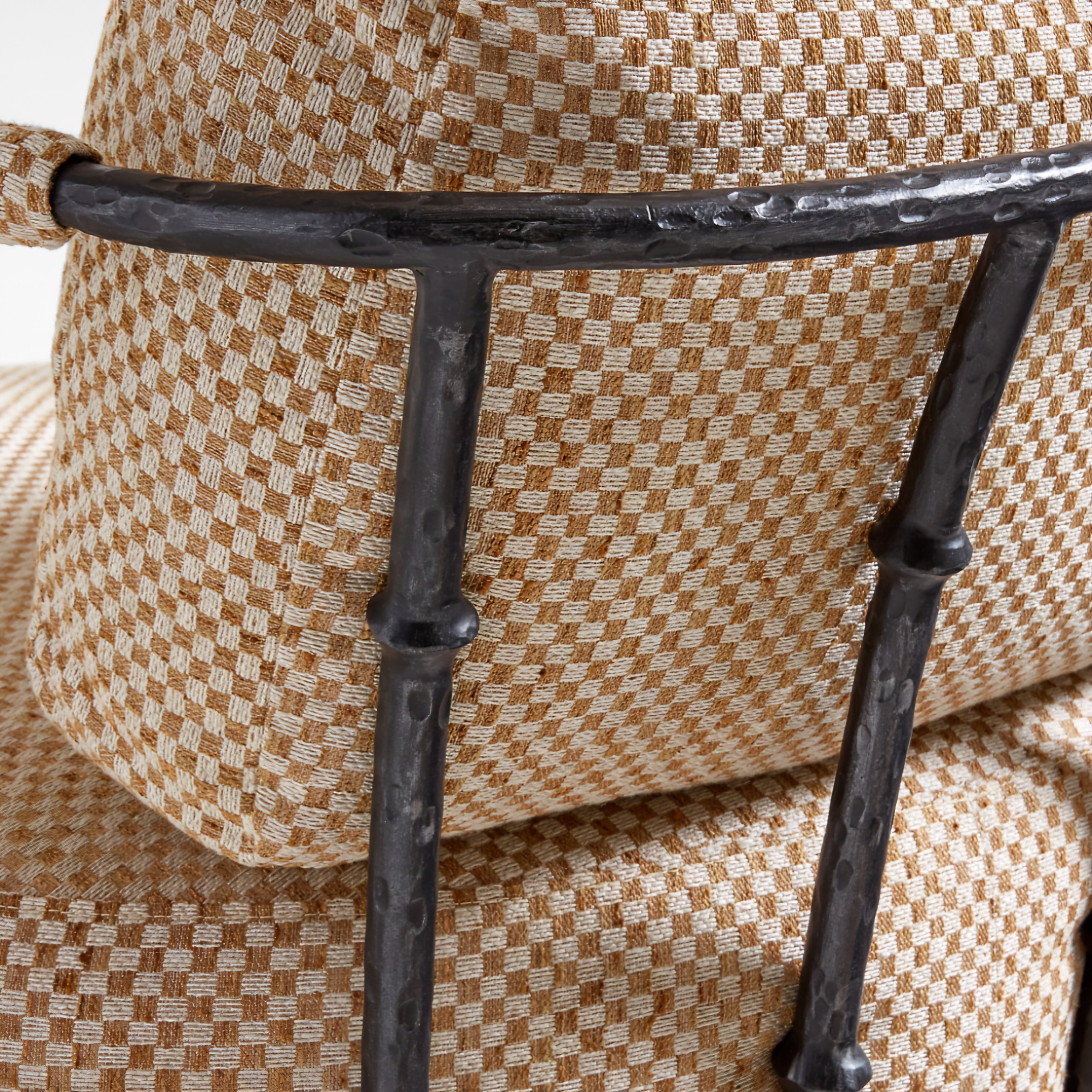 THE ONE × Muirfield — Sculptural Metal Accent Chair