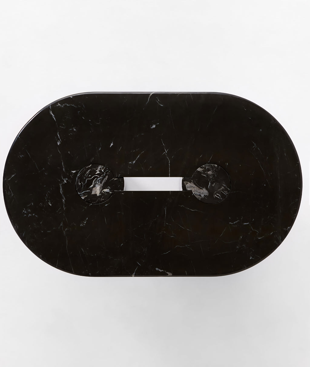 THE ONE × Liguria — Oval Marble Coffee Table