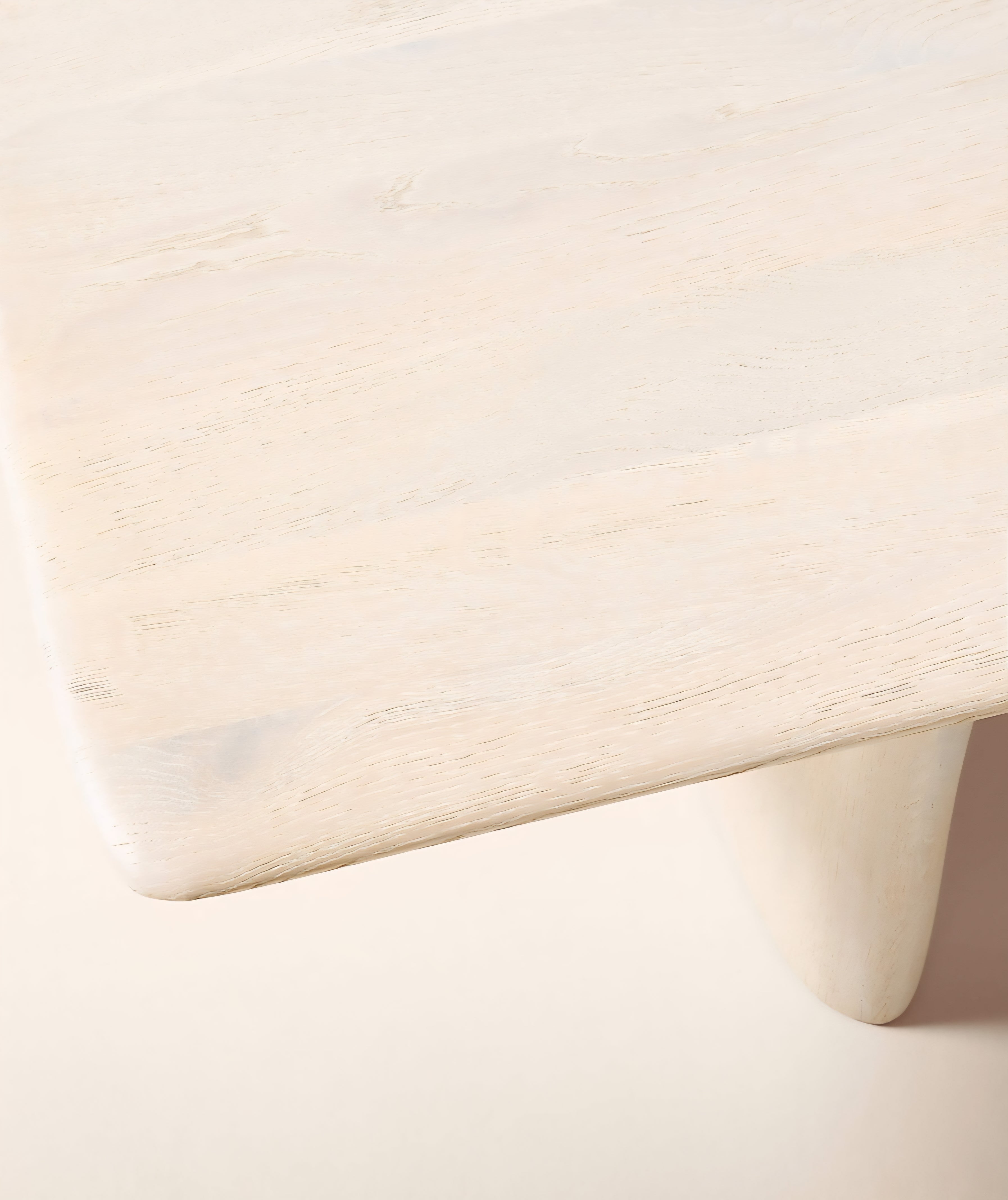 THE ONE × Almera — White Marble Coffee Table (66")