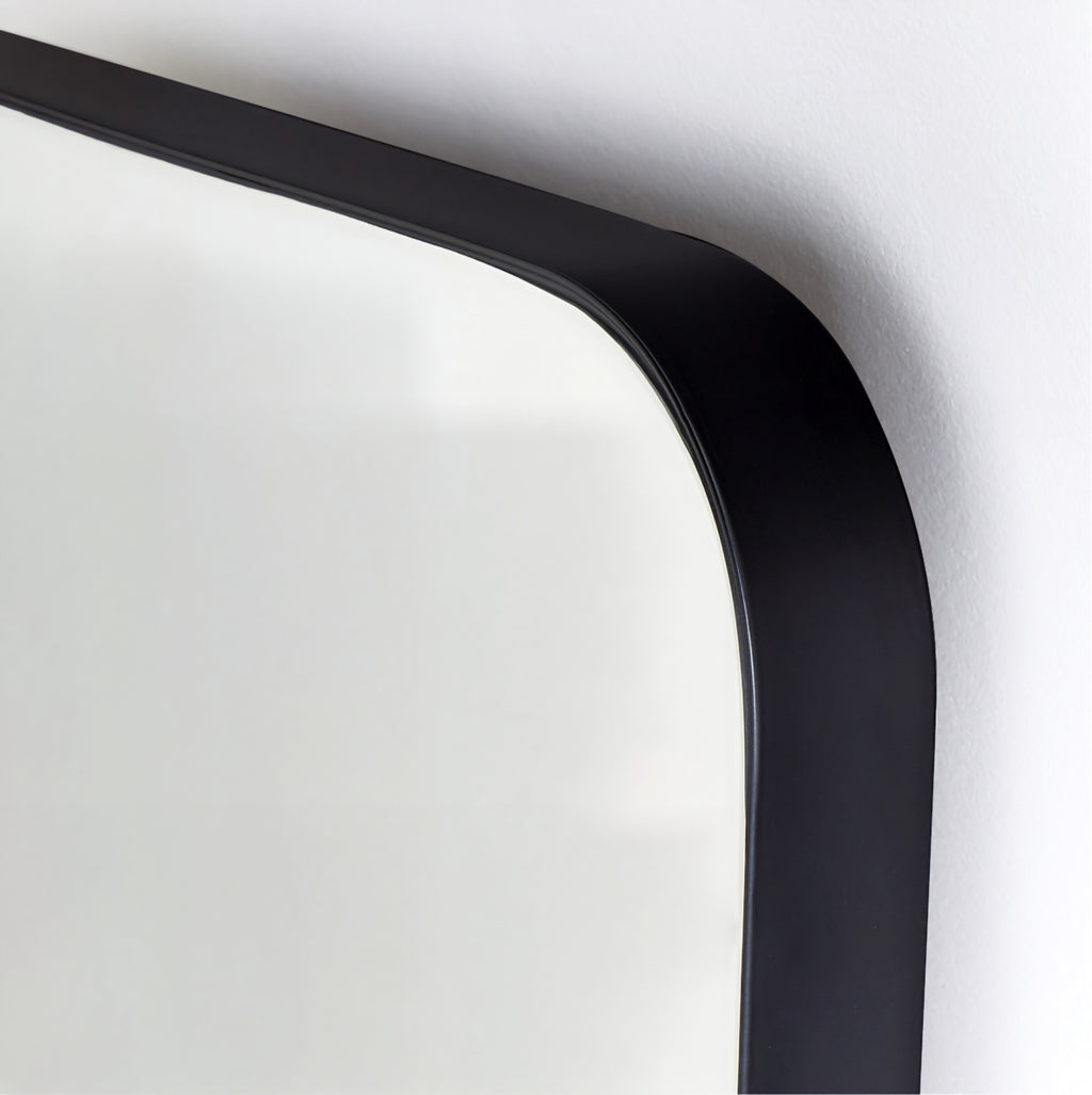 THE ONE × Edge — Medium Walnut Rectangle Standing Mirror