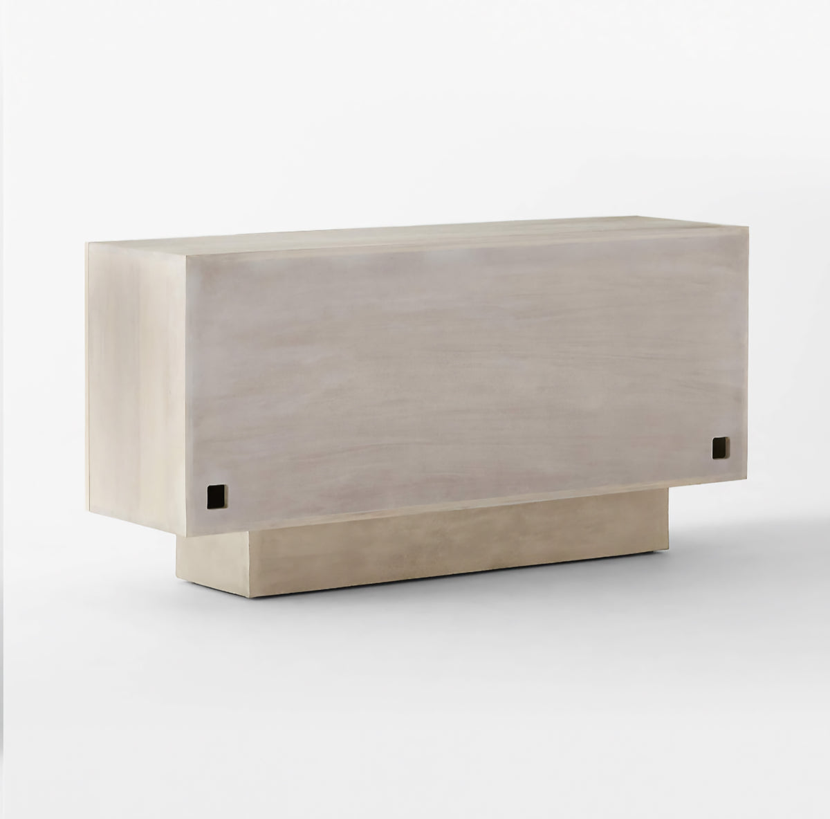 THE ONE × Benoit — Enameled White Wood Credenza