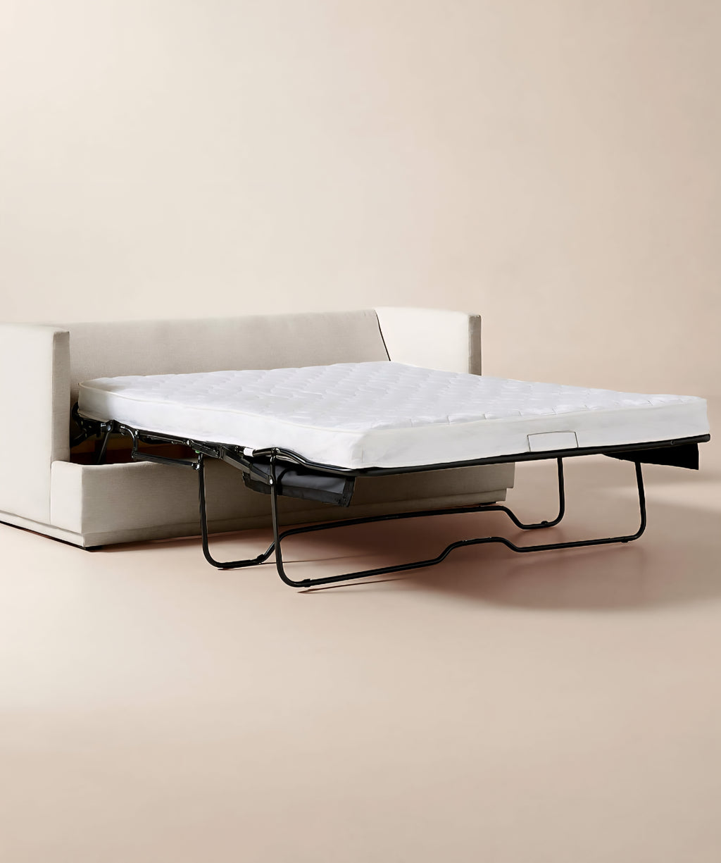 THE ONE × Seneca — Off-White Performance Fabric Sleeper Sofa