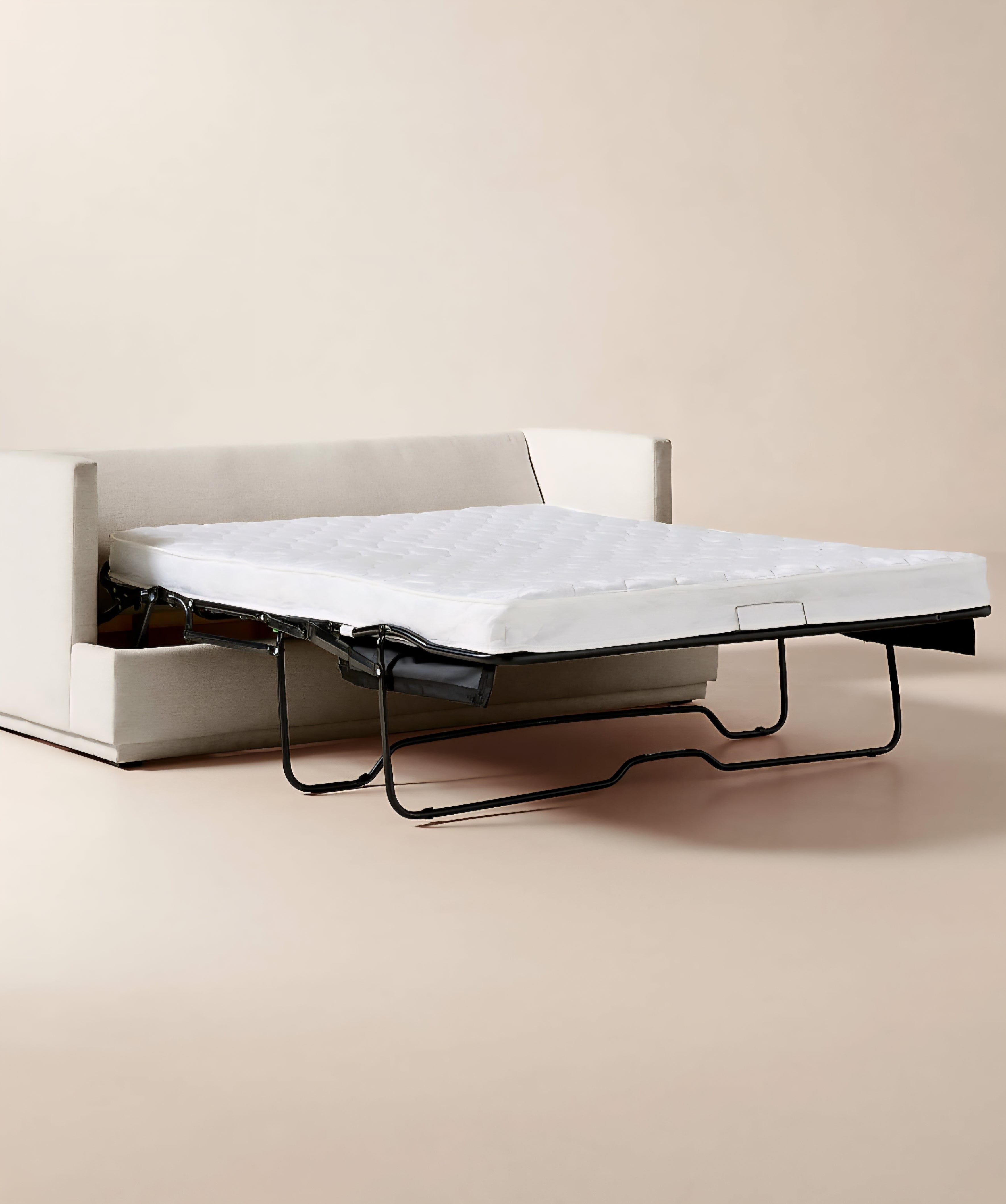 THE ONE × Seneca — Off-White Performance Fabric Sleeper Sofa
