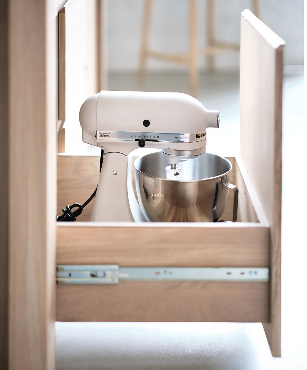 THE ONE × Terra — Marble Top Kitchen Island with Storage (78")