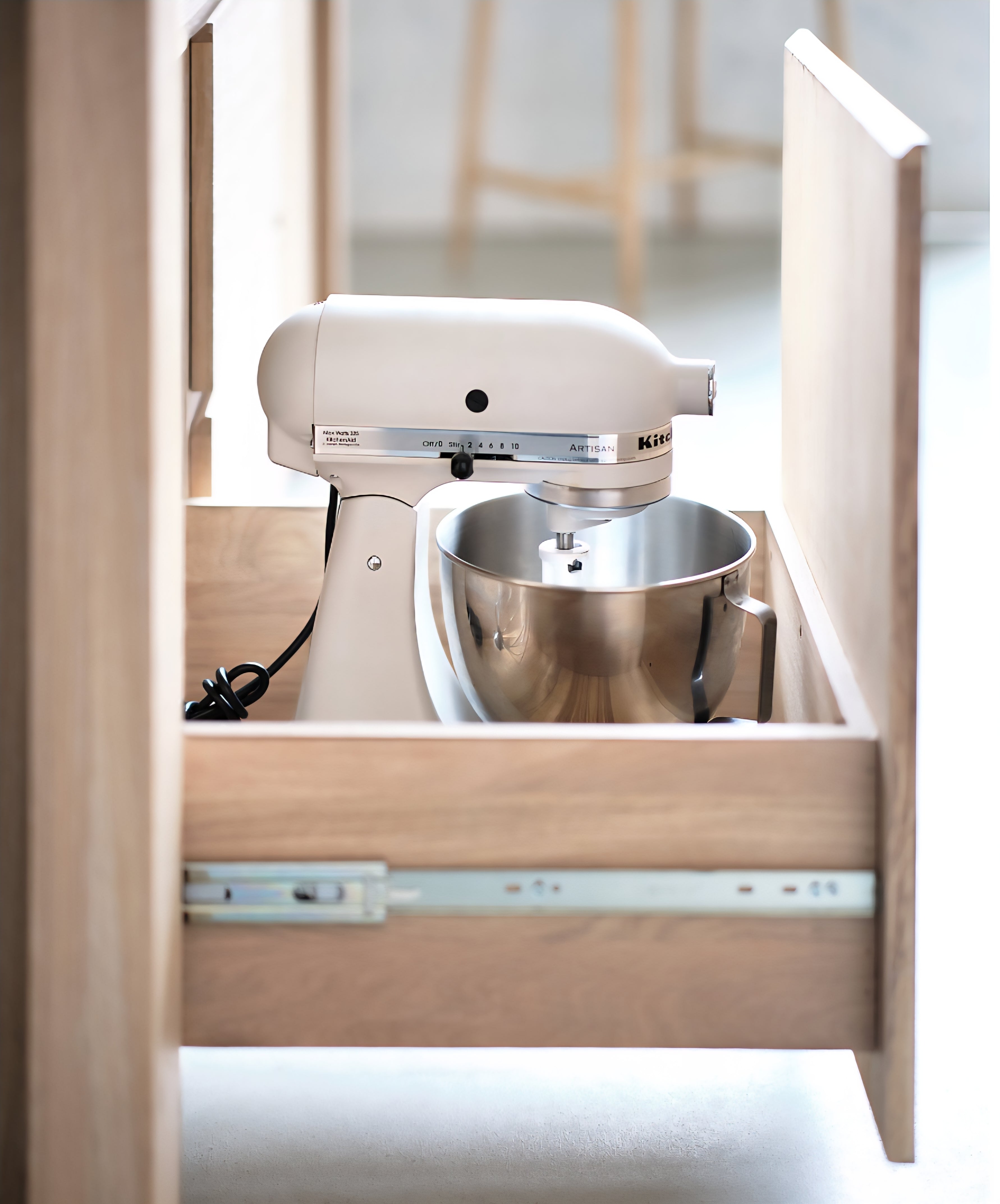 THE ONE × Terra — Marble Top Kitchen Island with Storage (78")