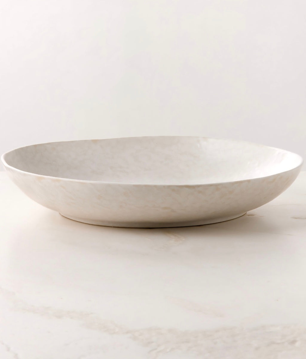 THE ONE × Hyacinth — Serving Bowl with Reactive Glaze