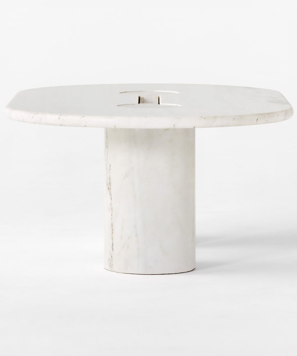 THE ONE × Liguria — Oval Marble Coffee Table