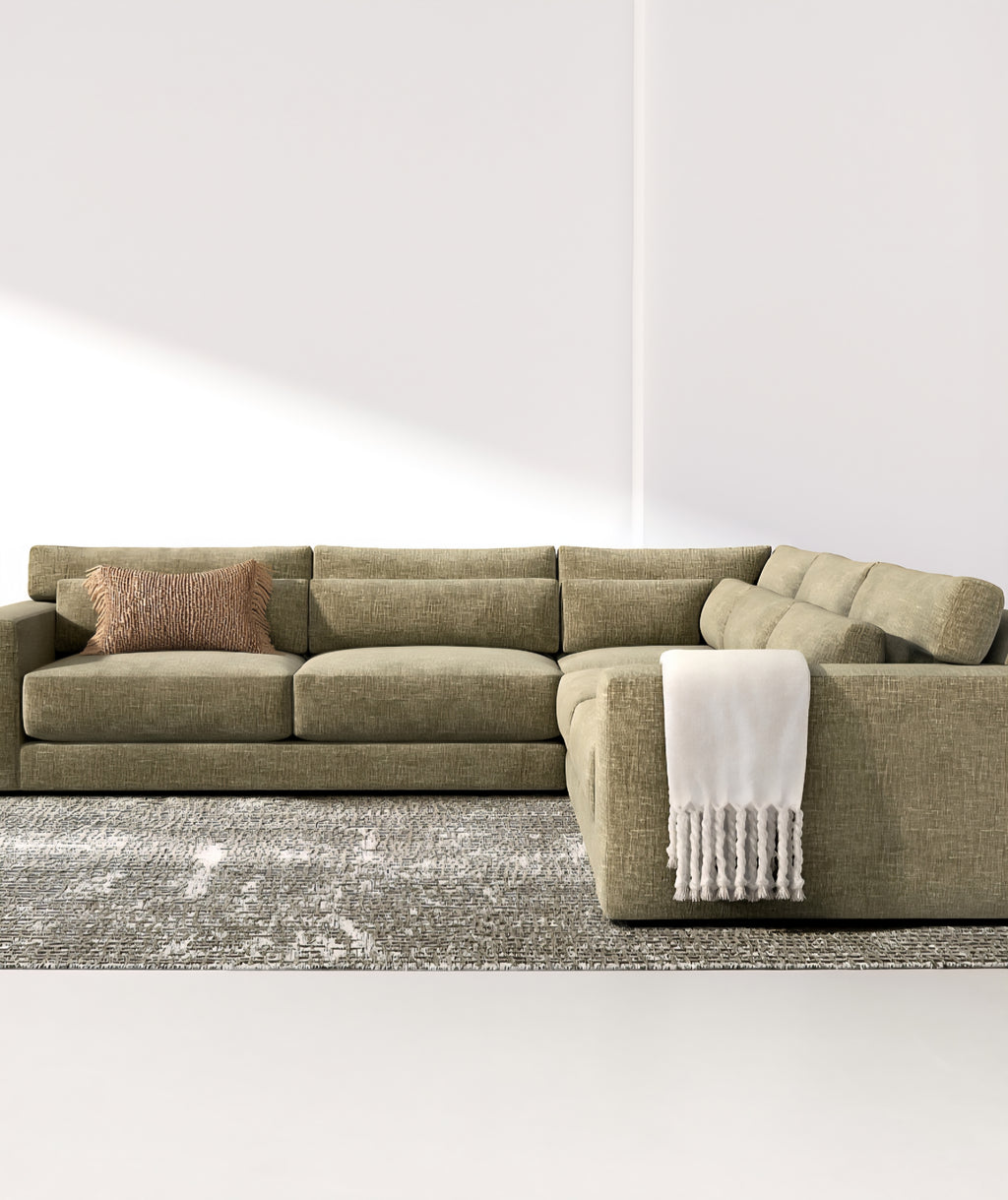 THE ONE × Retreat — L‑Shaped Sectional Sofa