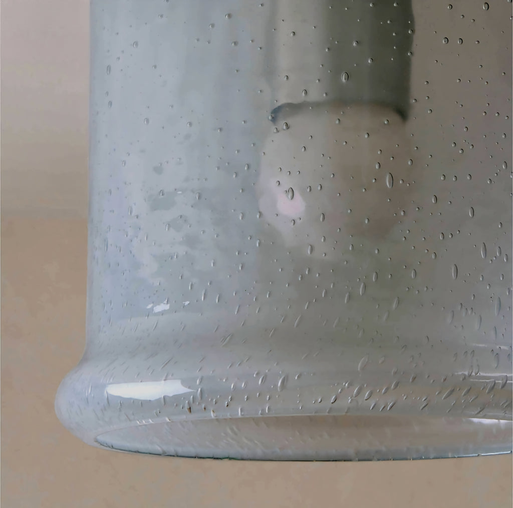 THE ONE × Abryn — Textured Glass Flush Mount Light