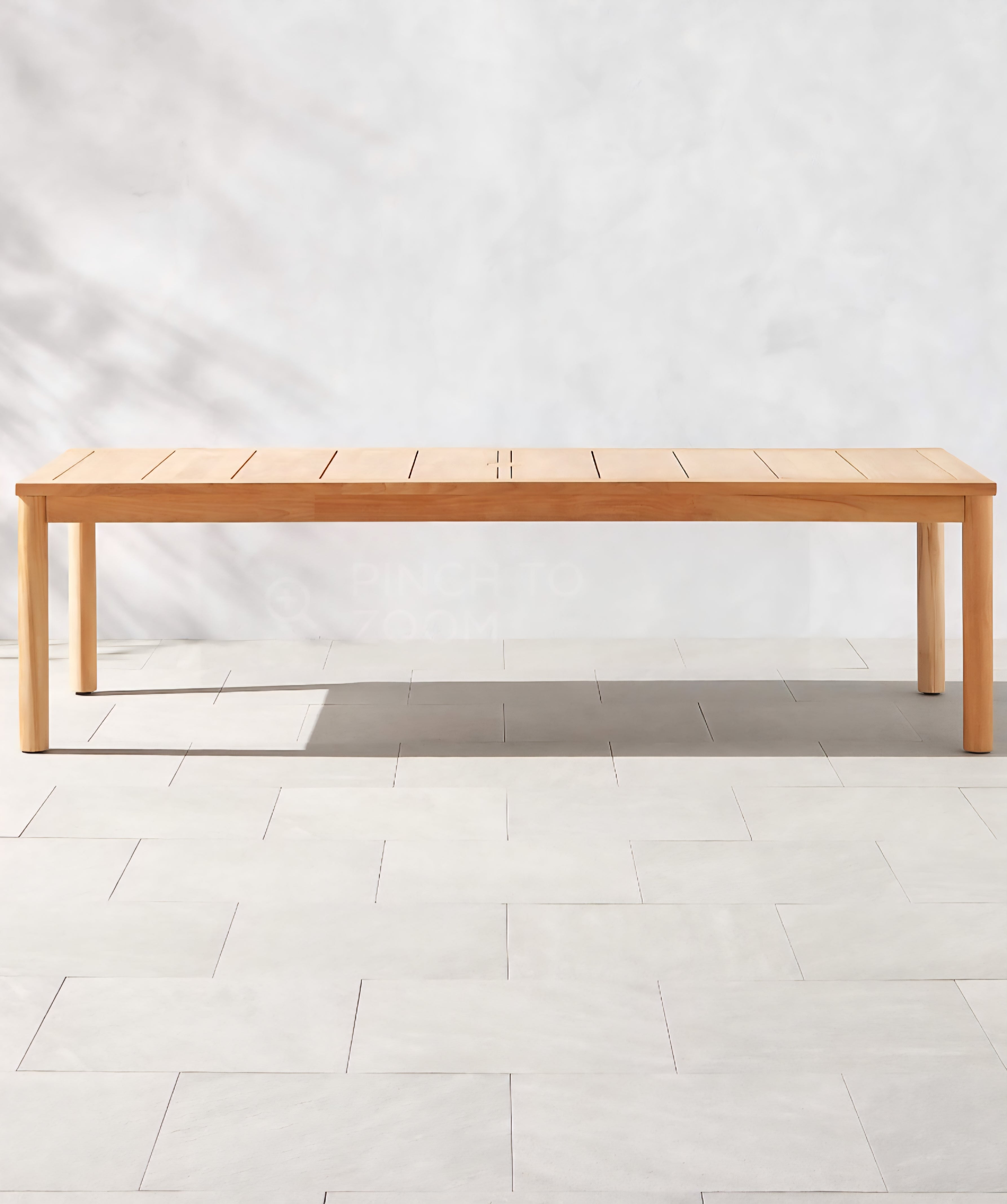 THE ONE × Pinet — Teak Outdoor Dining Table