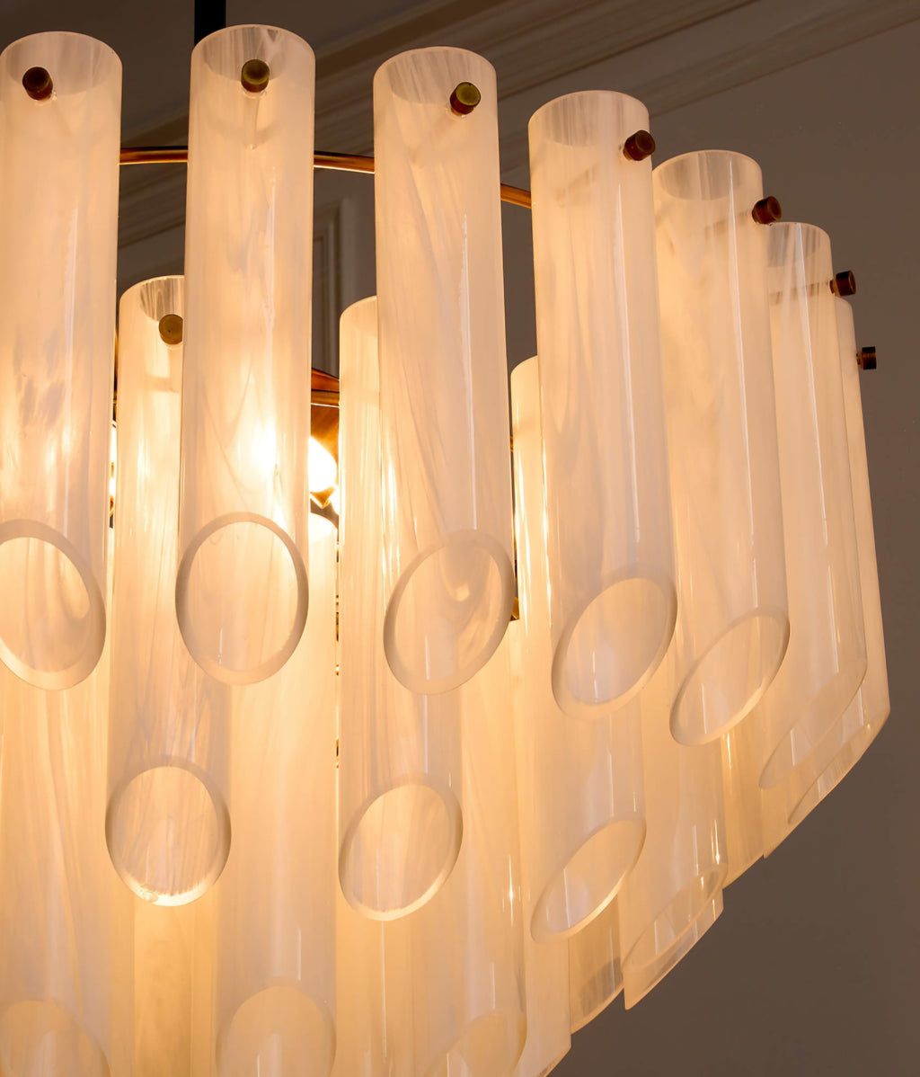 THE ONE × Lecko — Milky Glass Pendant Light