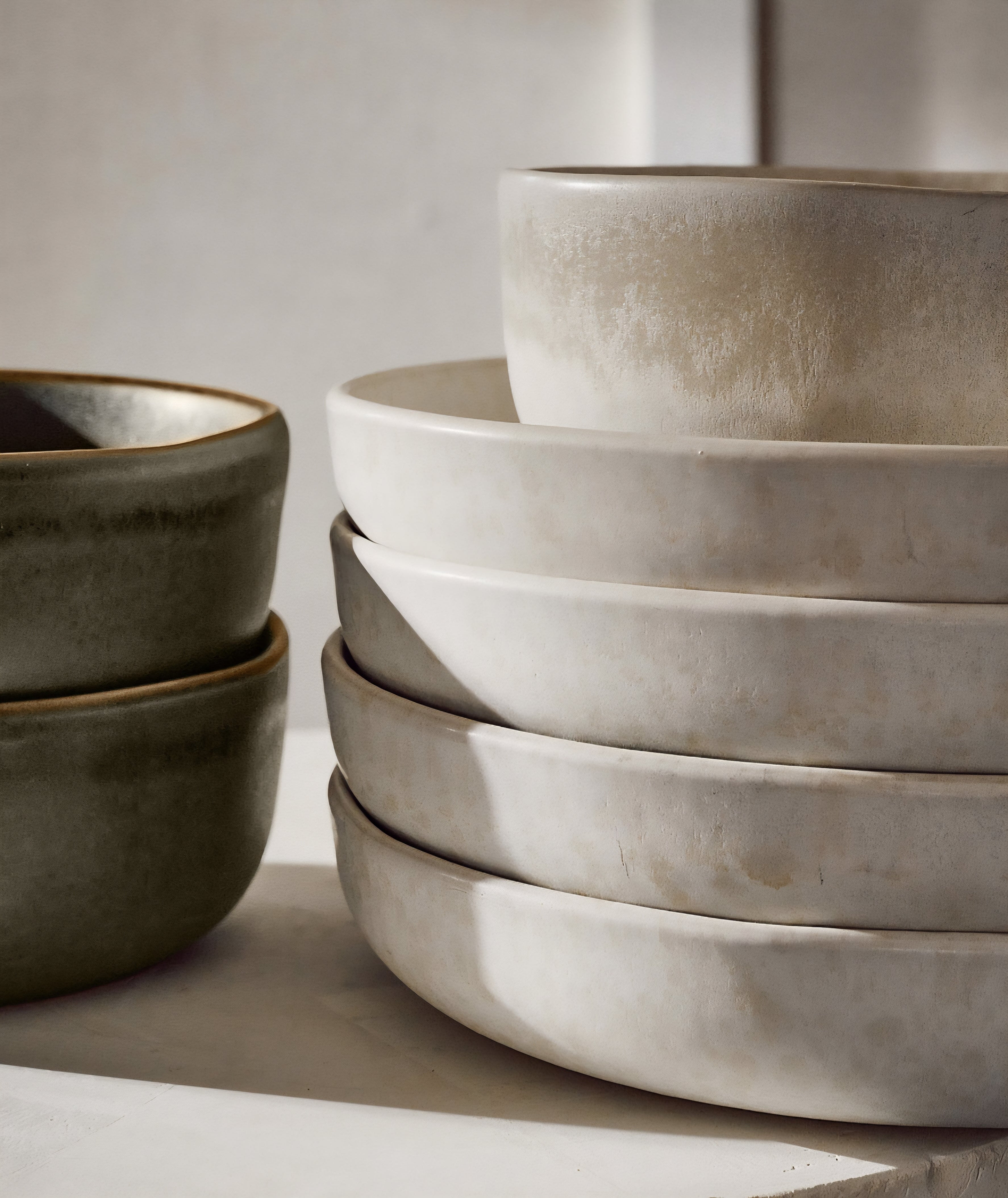 THE ONE × Drift — Reactive Glaze Pasta & Soup Bowls