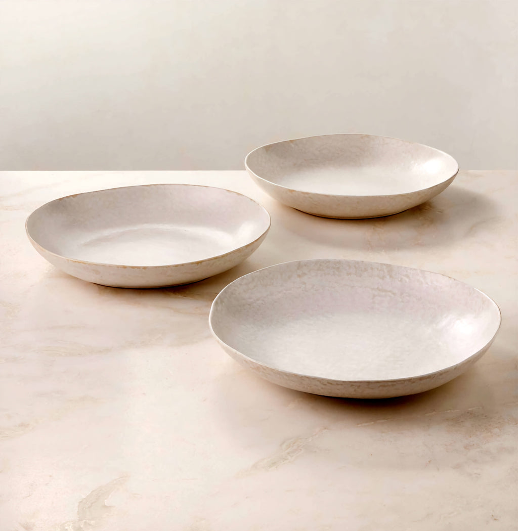 THE ONE × Hyacinth — Serving Bowl with Reactive Glaze