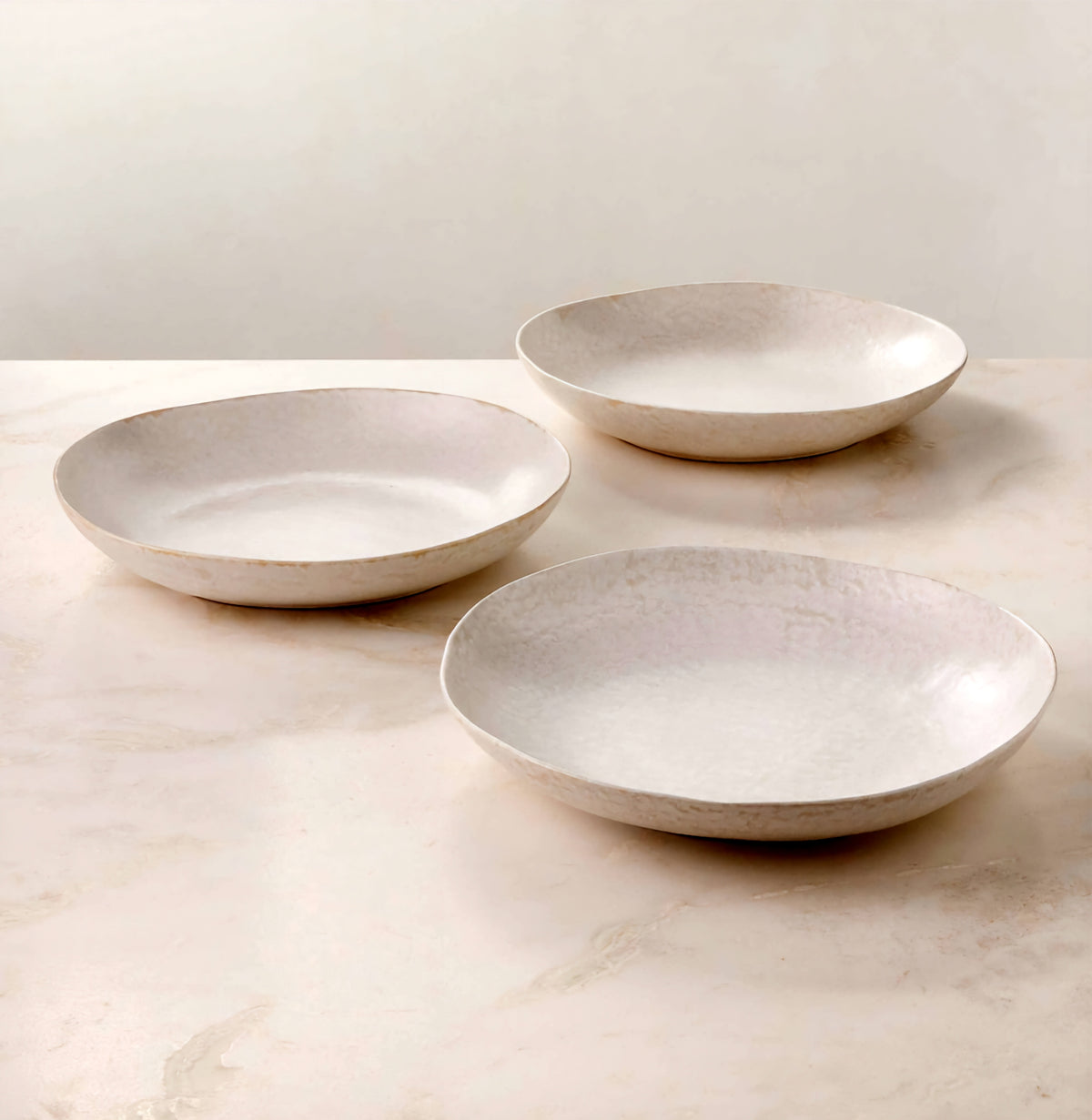 THE ONE × Hyacinth — Serving Bowl with Reactive Glaze
