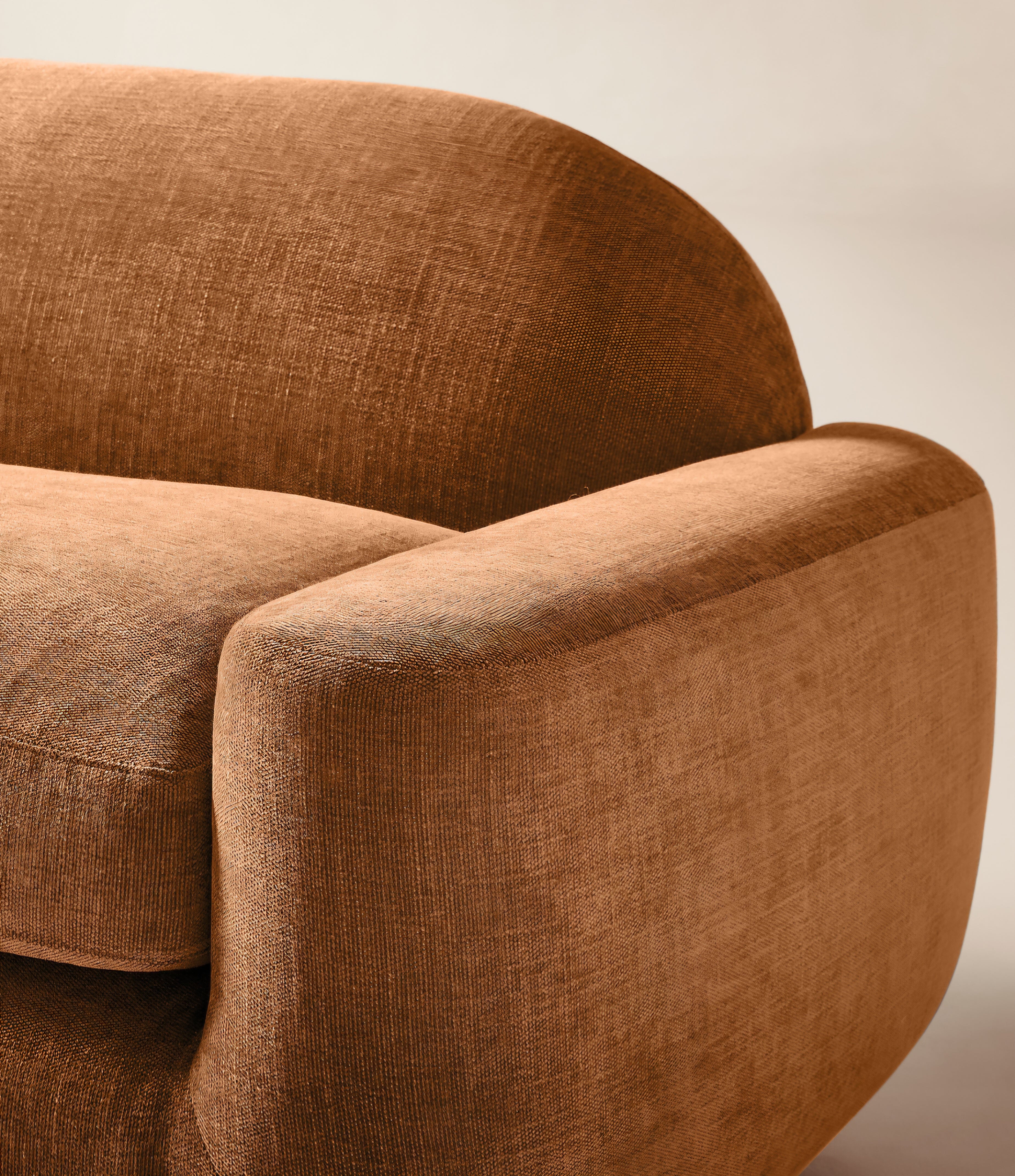THE ONE × Aldine — Ivory Boucle Textured Sofa