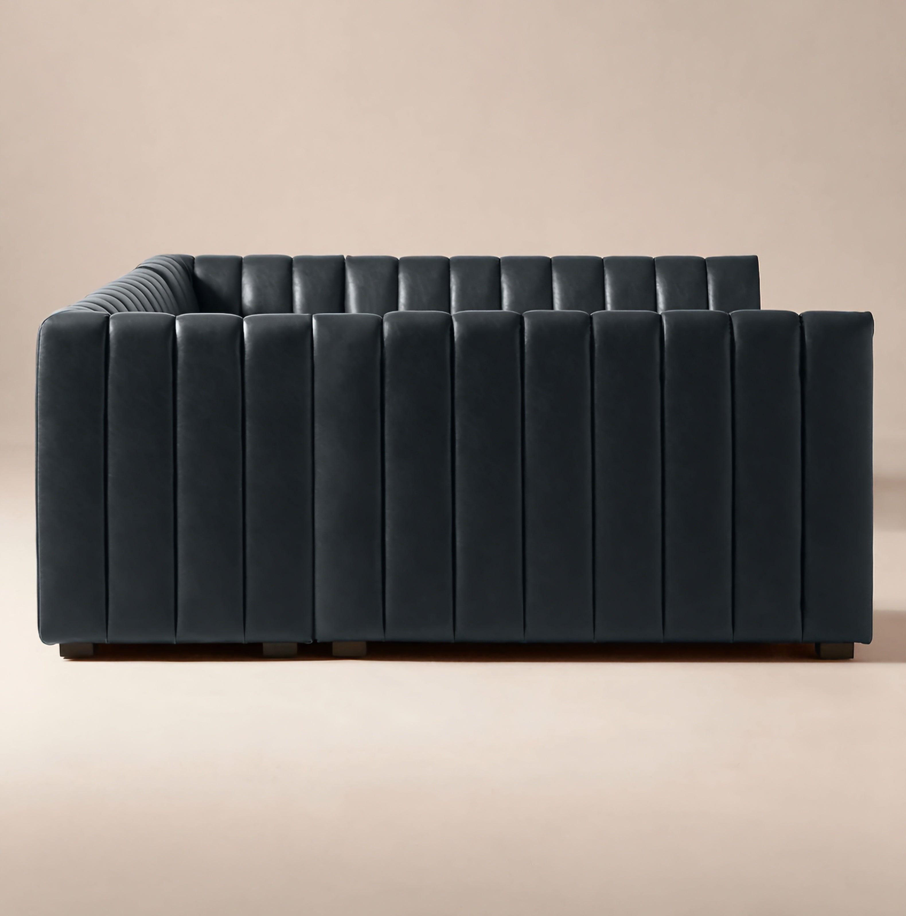 THE ONE × Duncan — Leather U-Shaped Dining Banquette