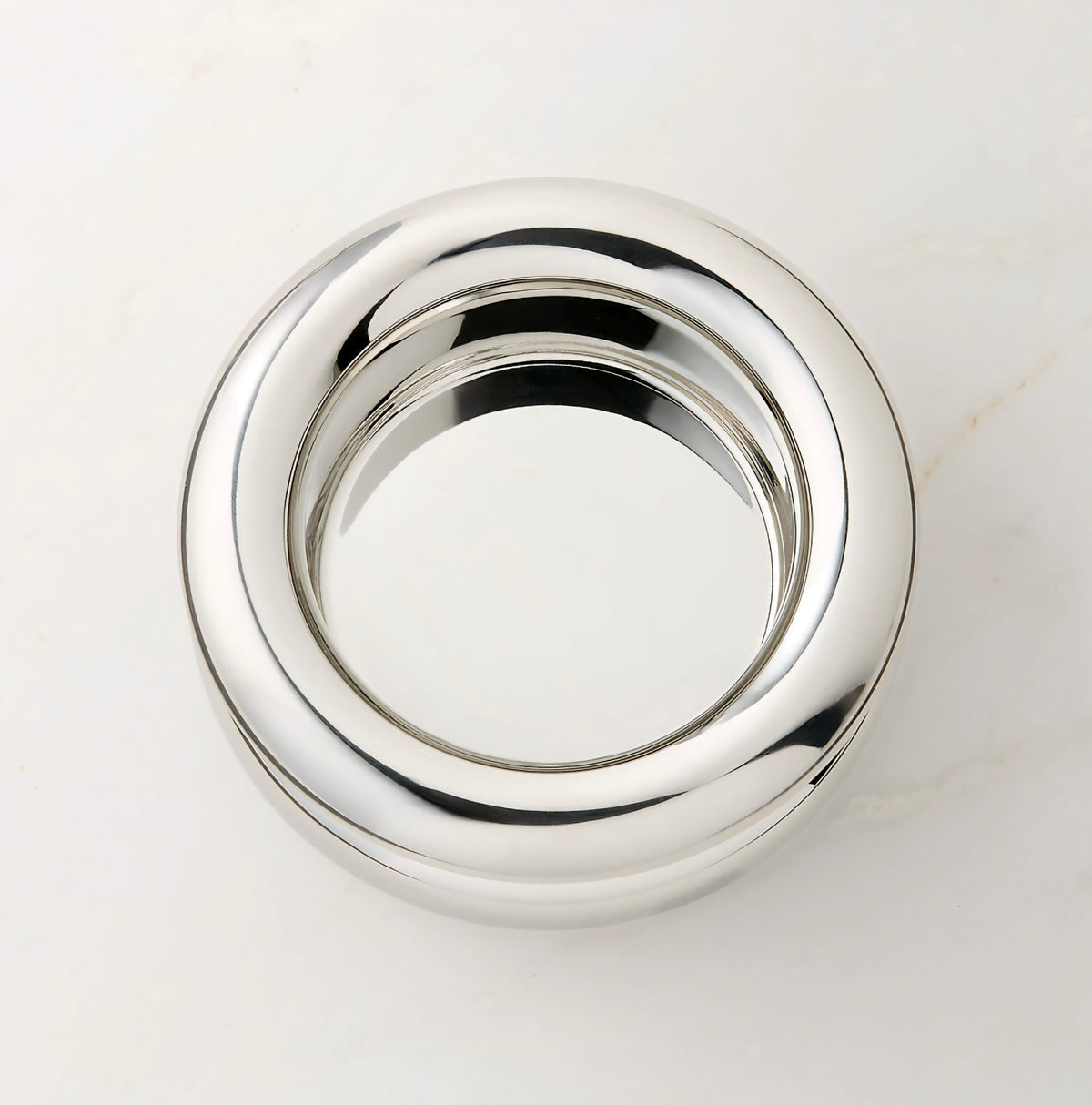 THE ONE × Piero — Polished Stainless Steel Serving Bowl