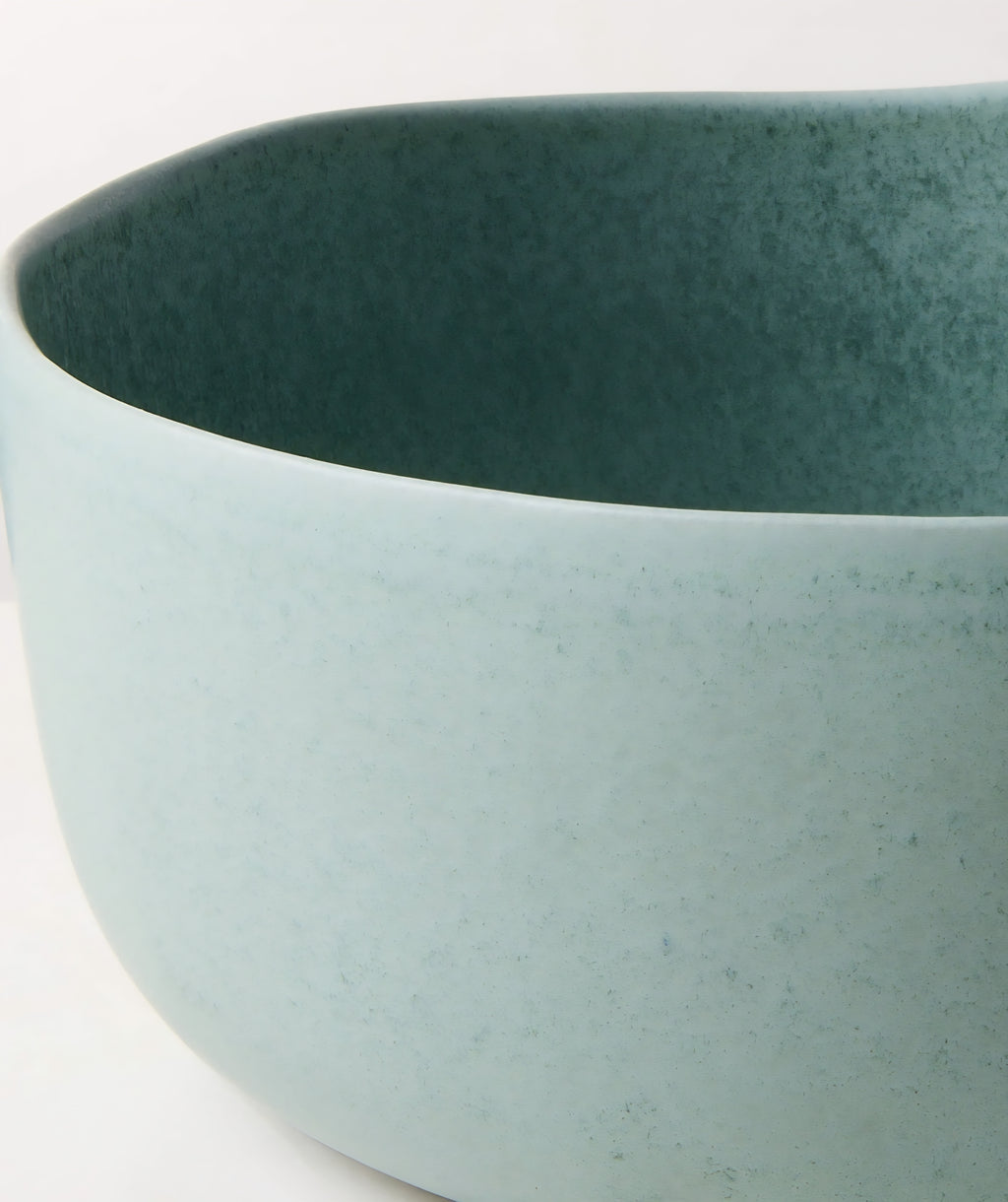 THE ONE × Drift — Grey Serving Bowl with Reactive Glaze