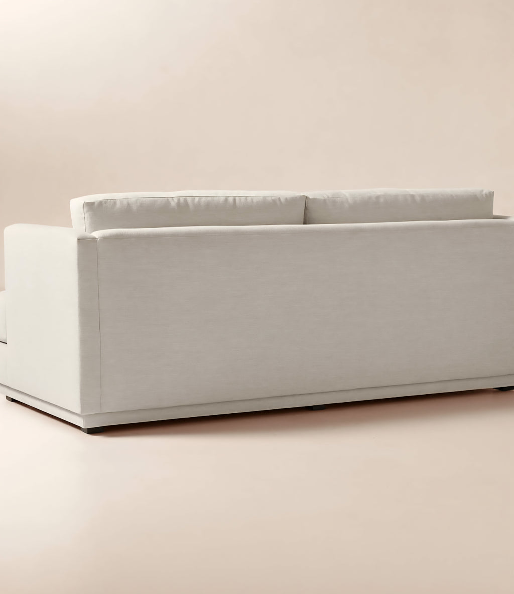 THE ONE × Seneca — Off-White Performance Fabric Sleeper Sofa
