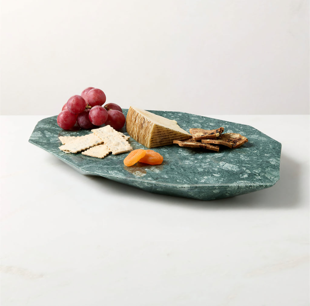 THE ONE × Cliff — Green Marble Serving Platter