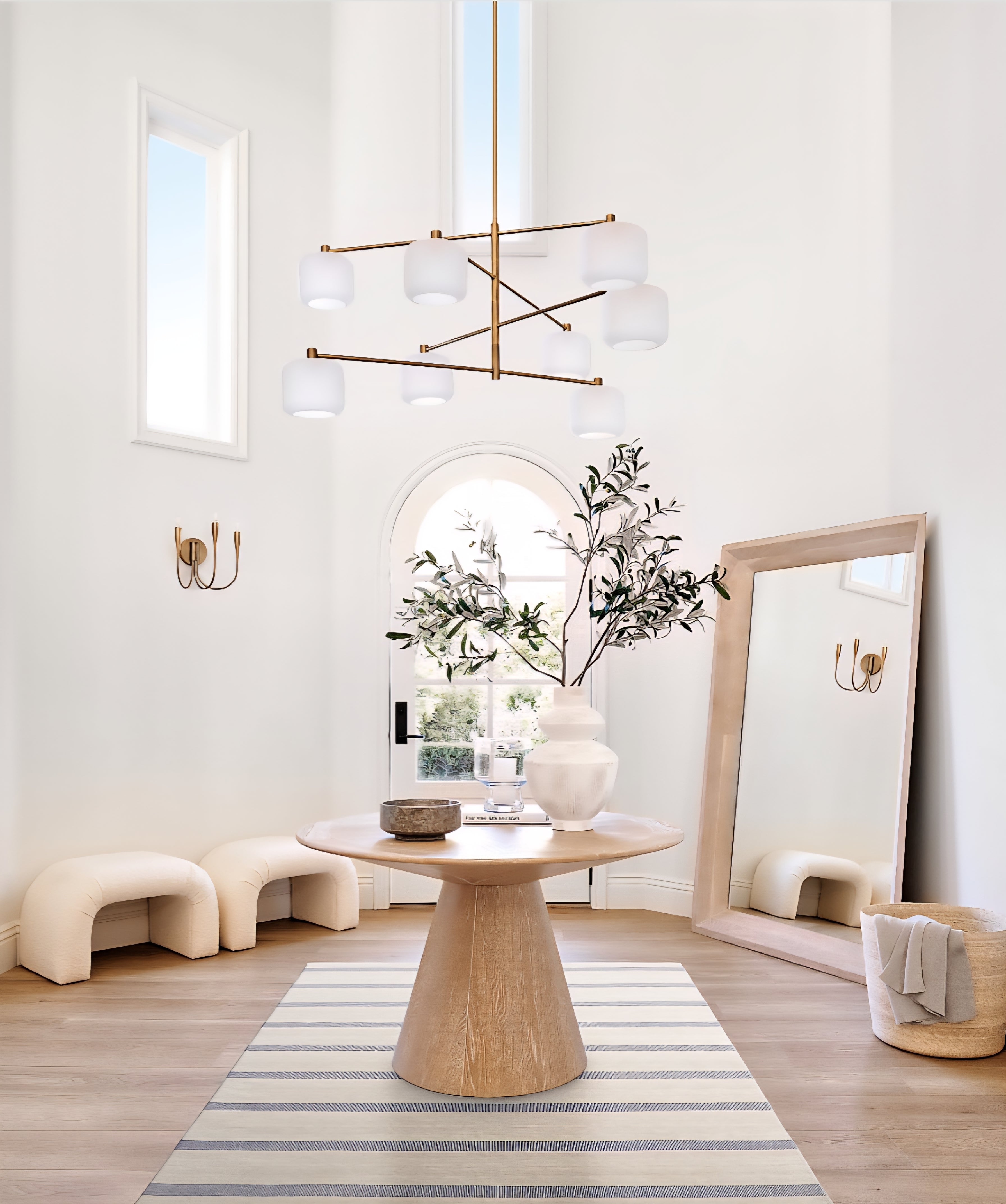THE ONE × Pedestal — Wood Dining Table