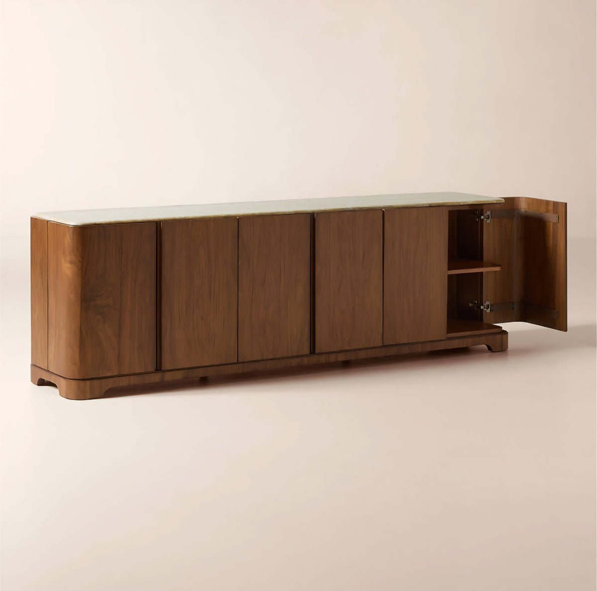 THE ONE × Rio — Onyx and Walnut Media Console