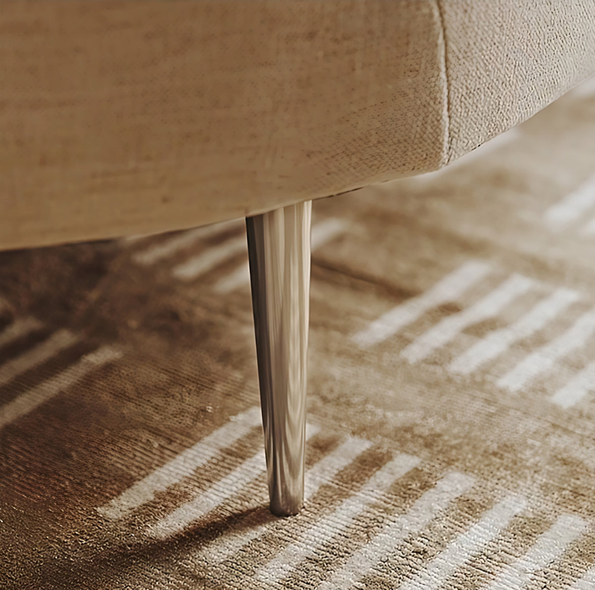 THE ONE × Curvo — White Performance Fabric Sofa by Goop