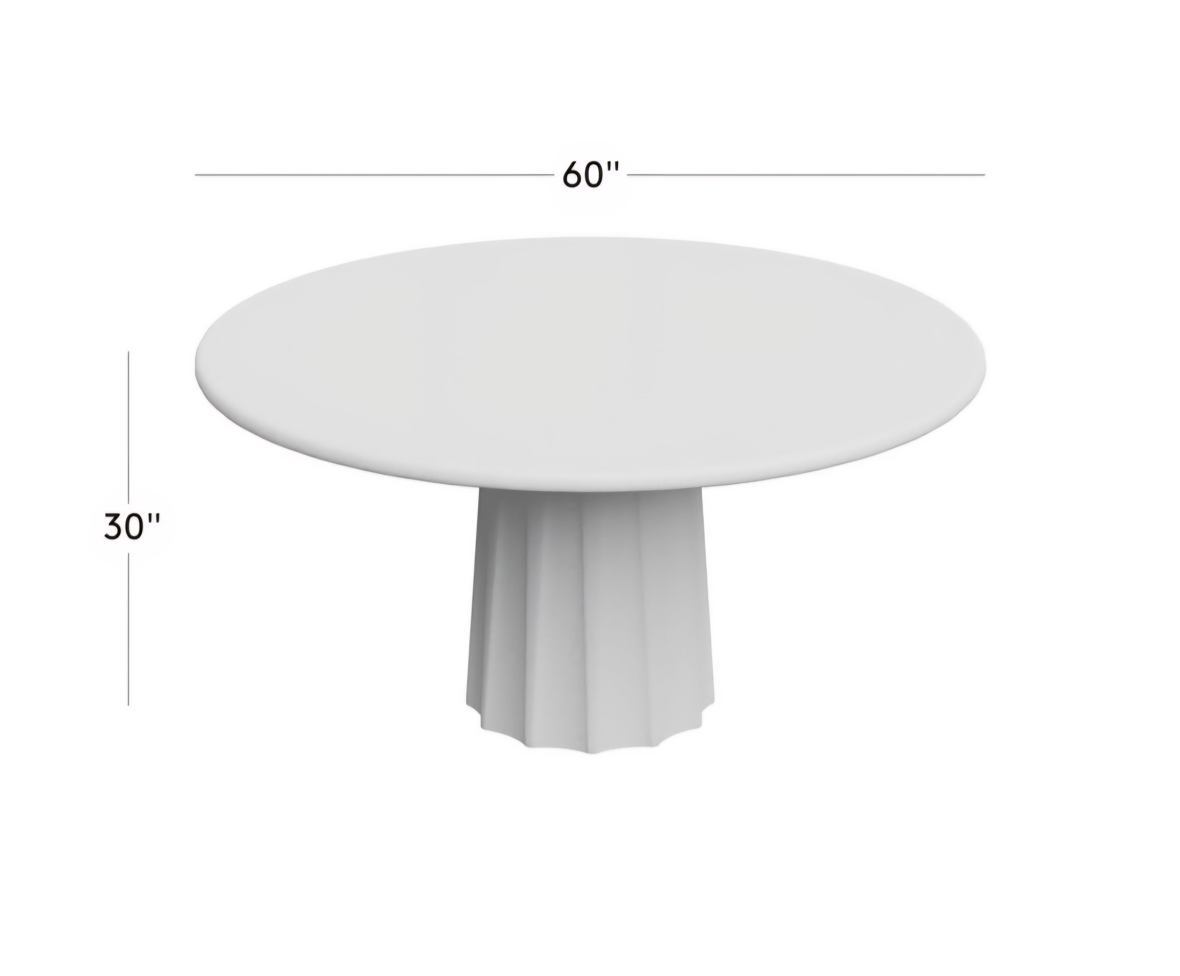 THE ONE × Boscoe — Cast Concrete Dining Table
