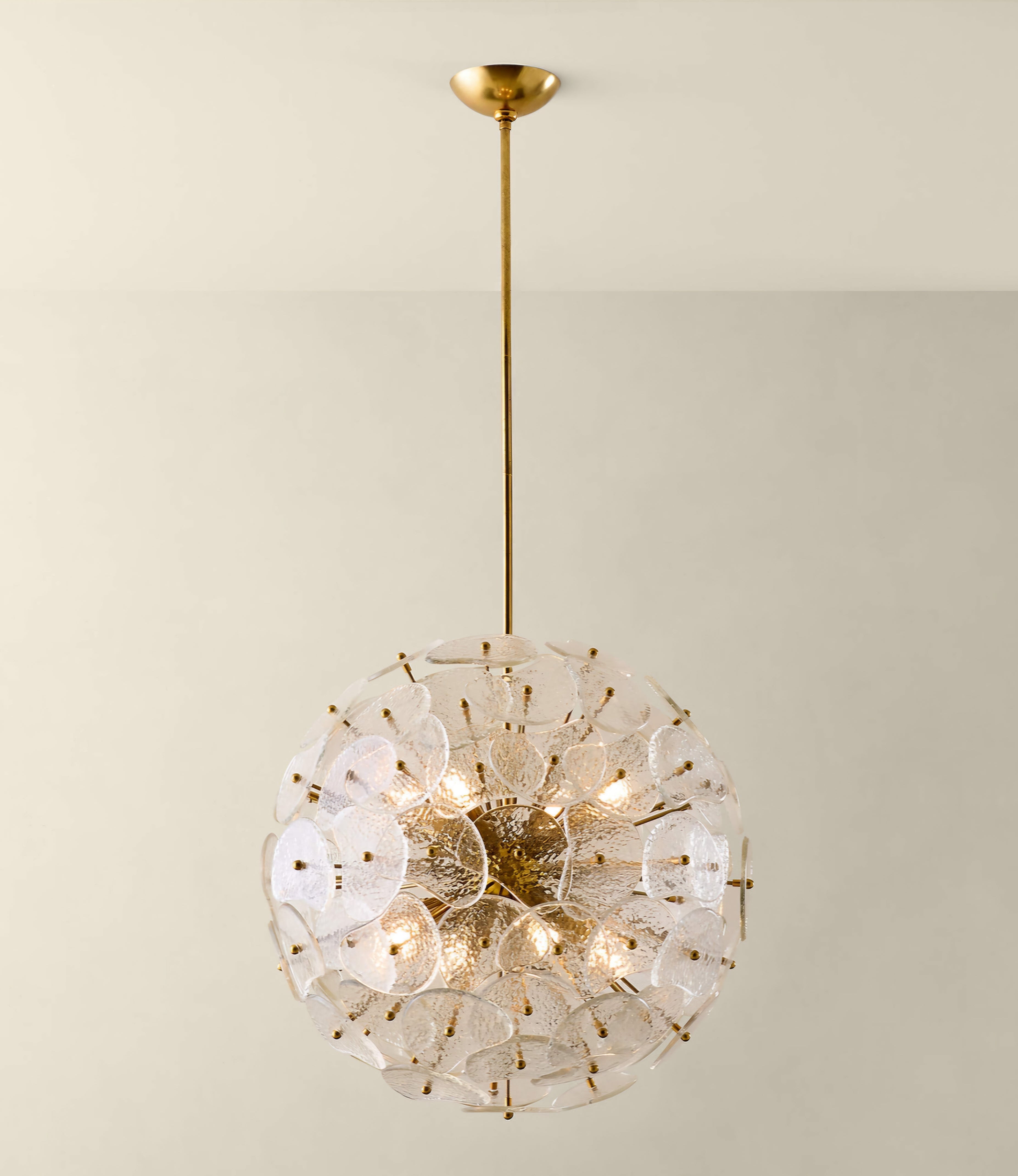 THE ONE × Eline — Textured Glass Pendant Light