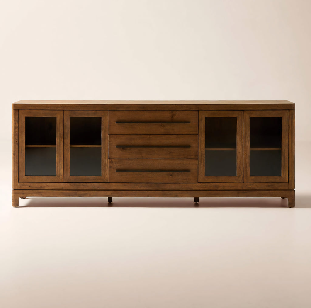THE ONE × Truman — Acacia Wood Credenza with Drawers