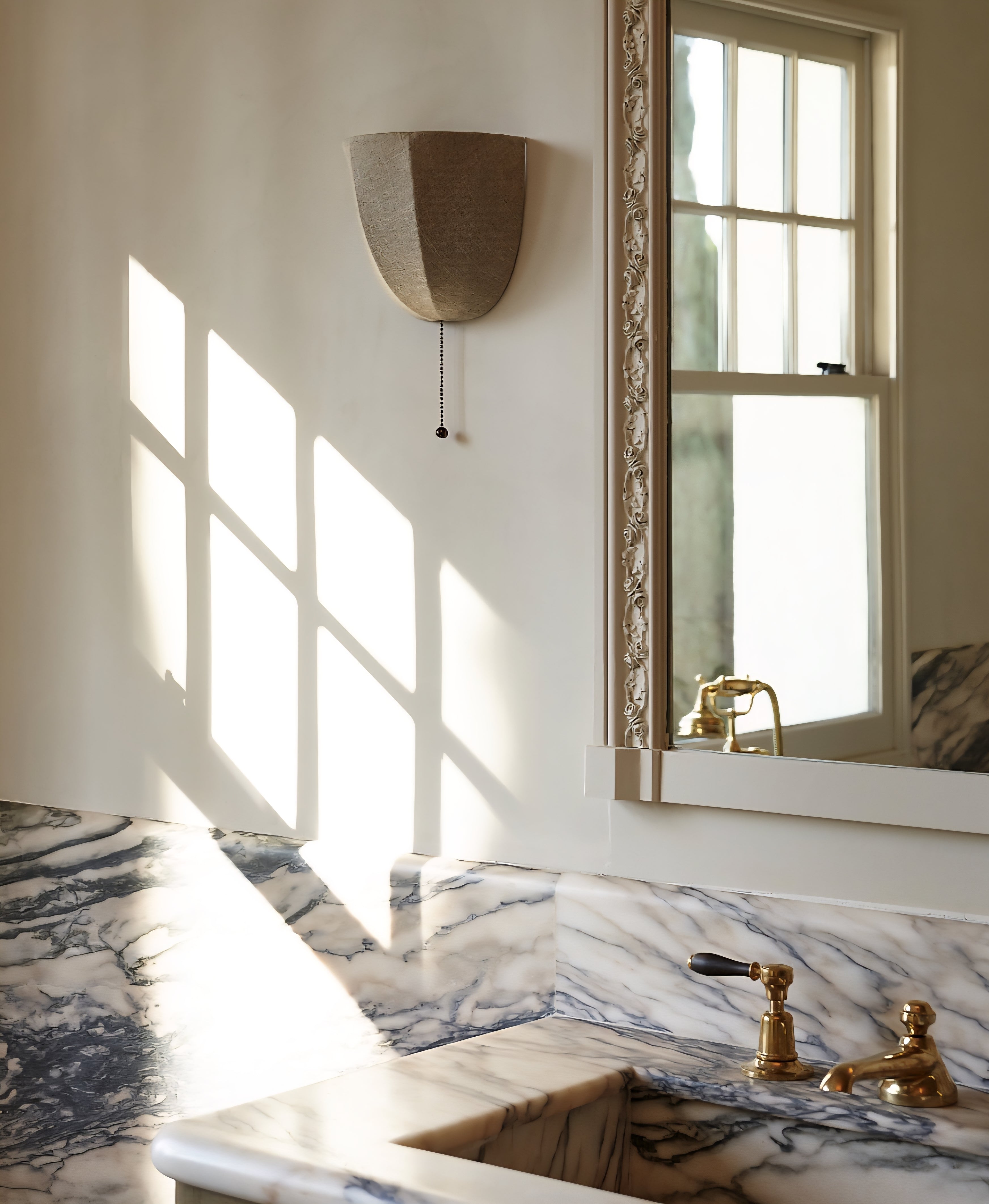 THE ONE × Allegra — Wall Sconce with Linen