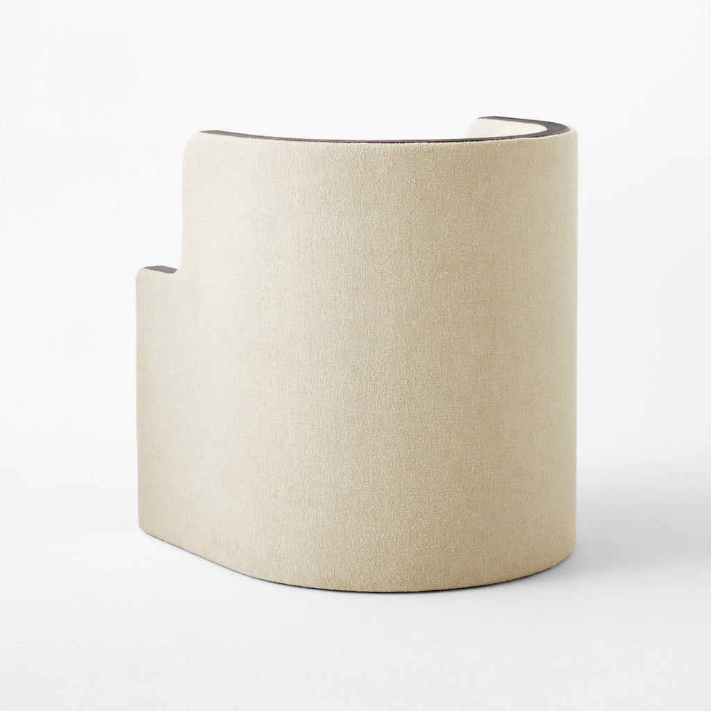 THE ONE × Chester — Warm White Performance Linen Dining Chair