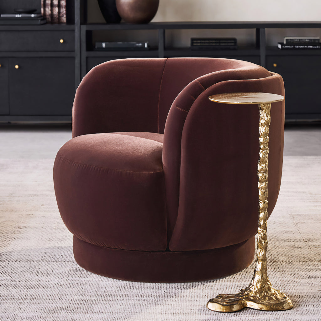 THE ONE × Vera — Swivel Accent Chair