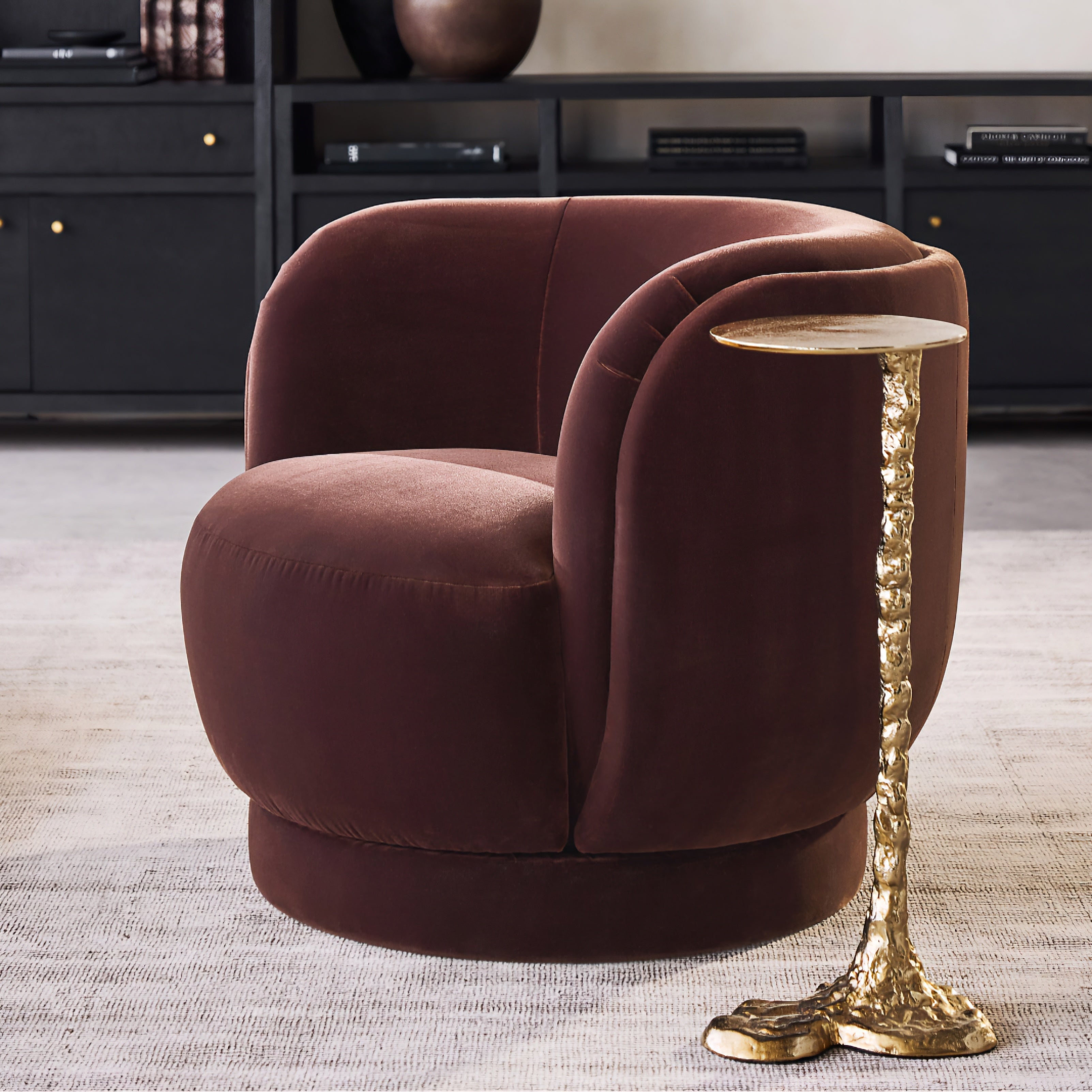 THE ONE × Vera — Swivel Accent Chair