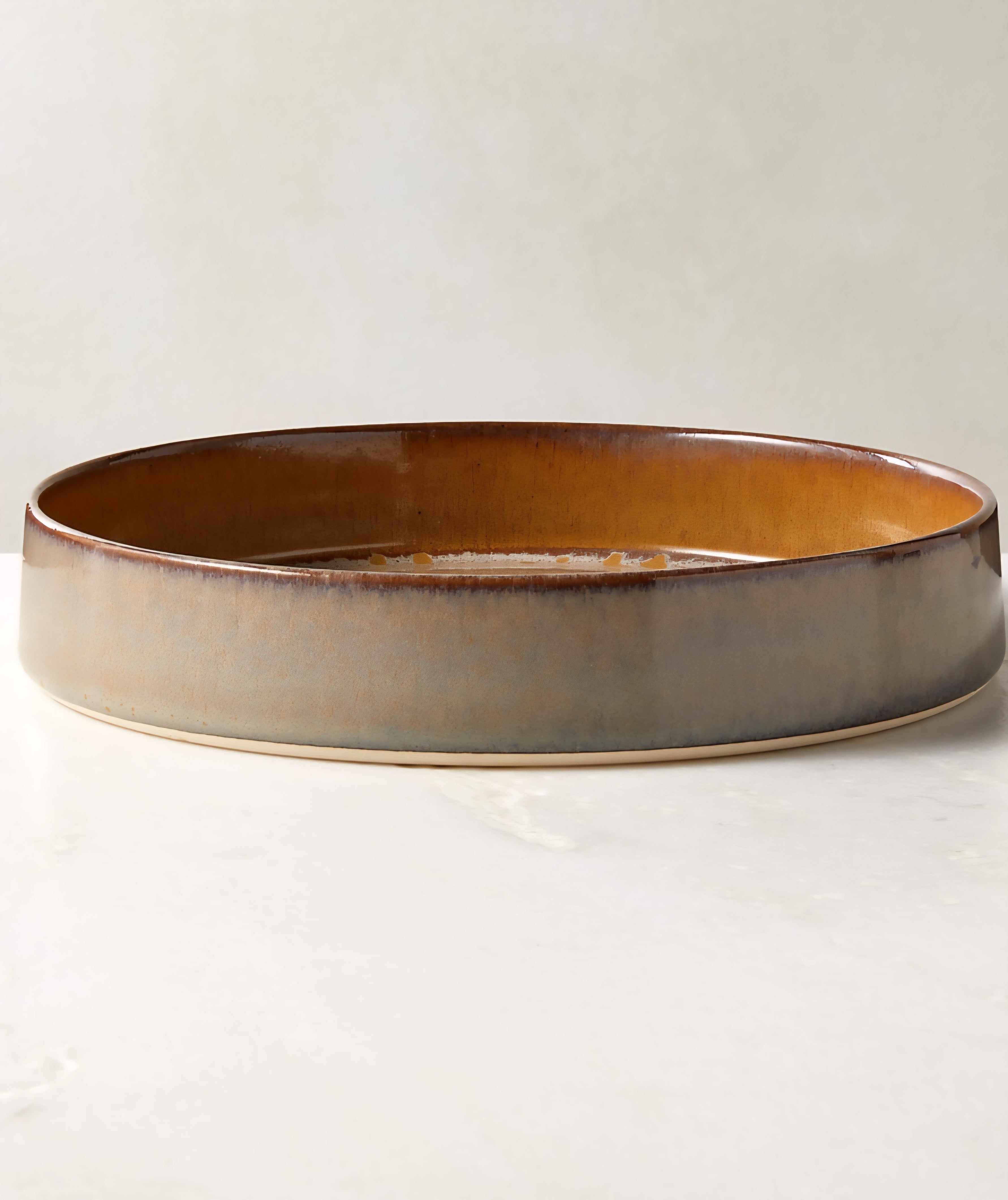 THE ONE × Prado — 4-Piece Reactive Glaze Dinnerware Set