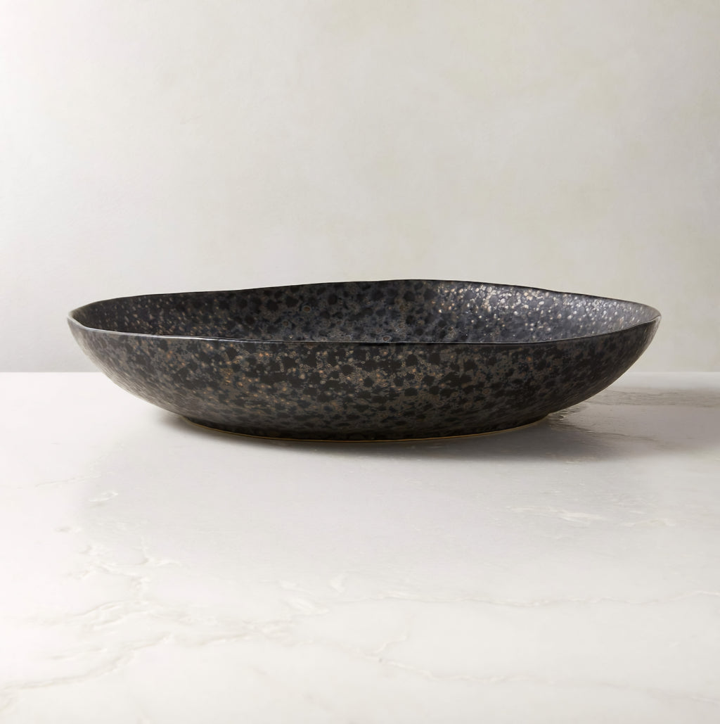 THE ONE × Hyacinth — Serving Bowl with Reactive Glaze